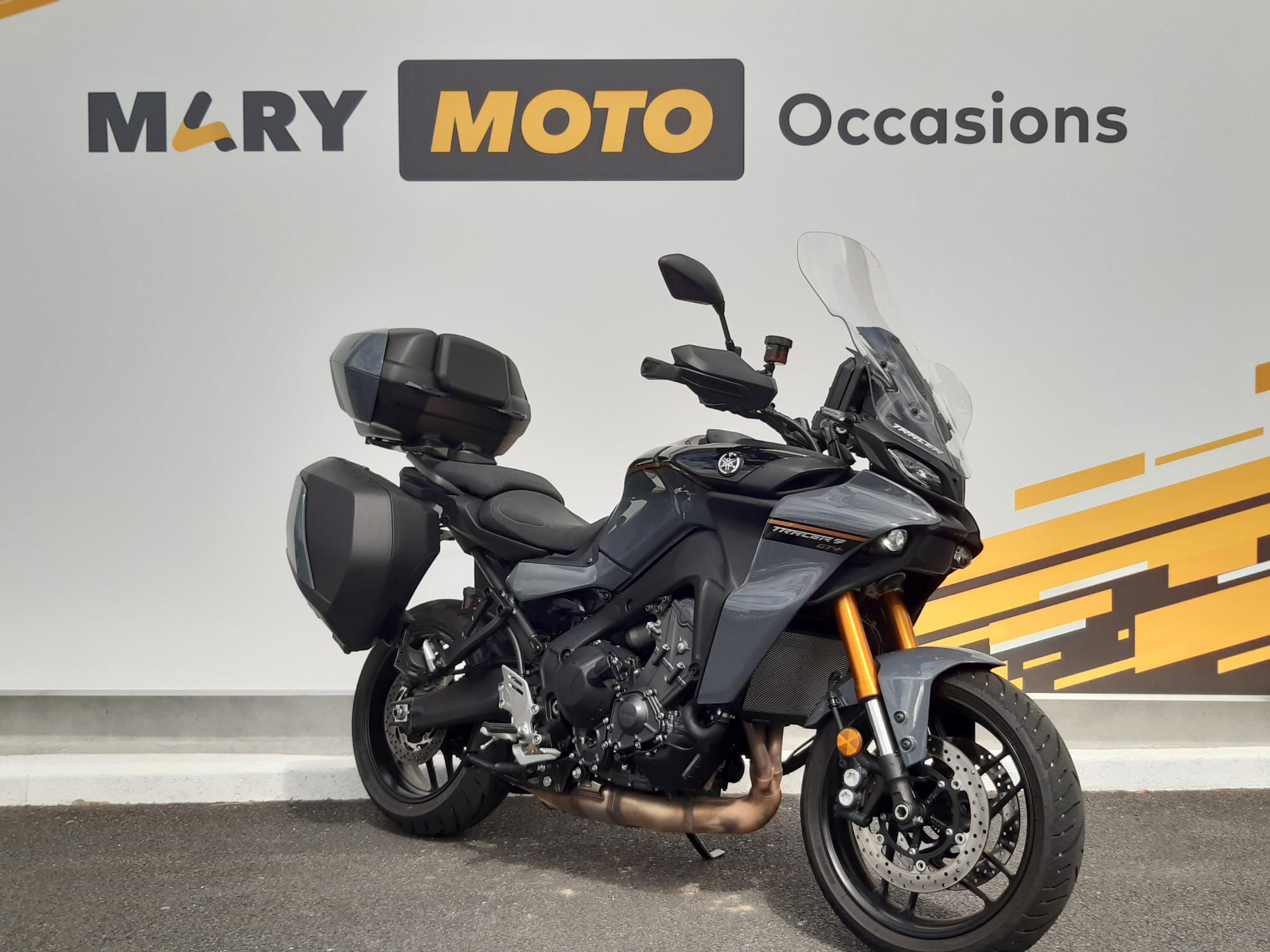 photo de YAMAHA TRACER 9 GT + 900 occasion de couleur  en vente à Bieville Beuville n°2