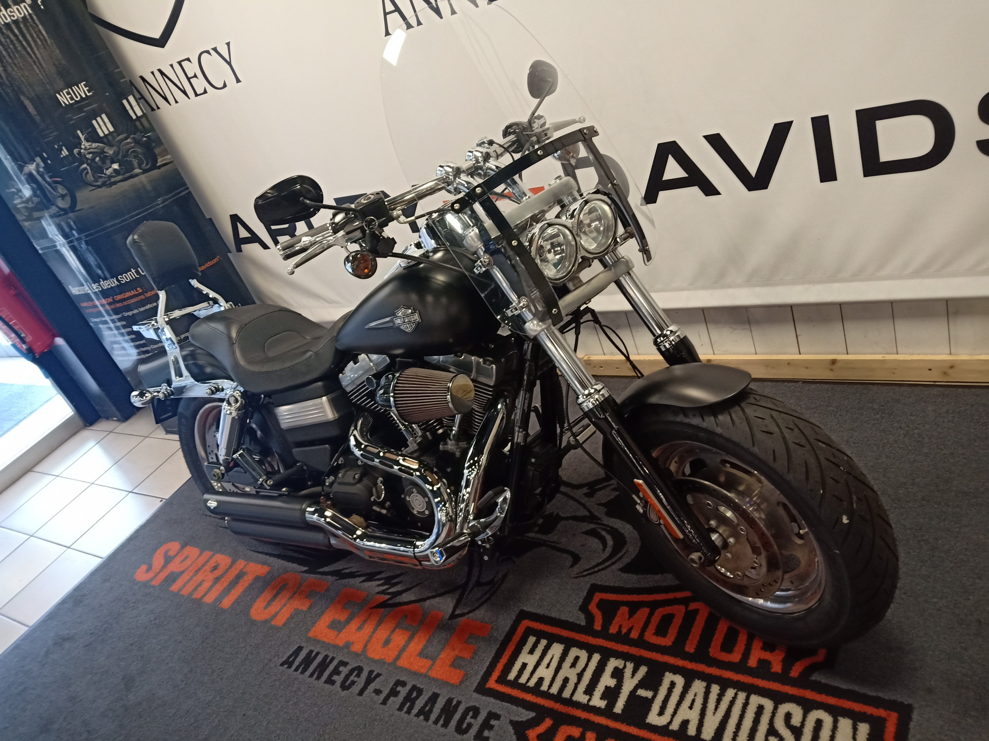 photo de HARLEY DAVIDSON DYNA FAT BOB 1584 1584 occasion de couleur  en vente à Seynod n°2