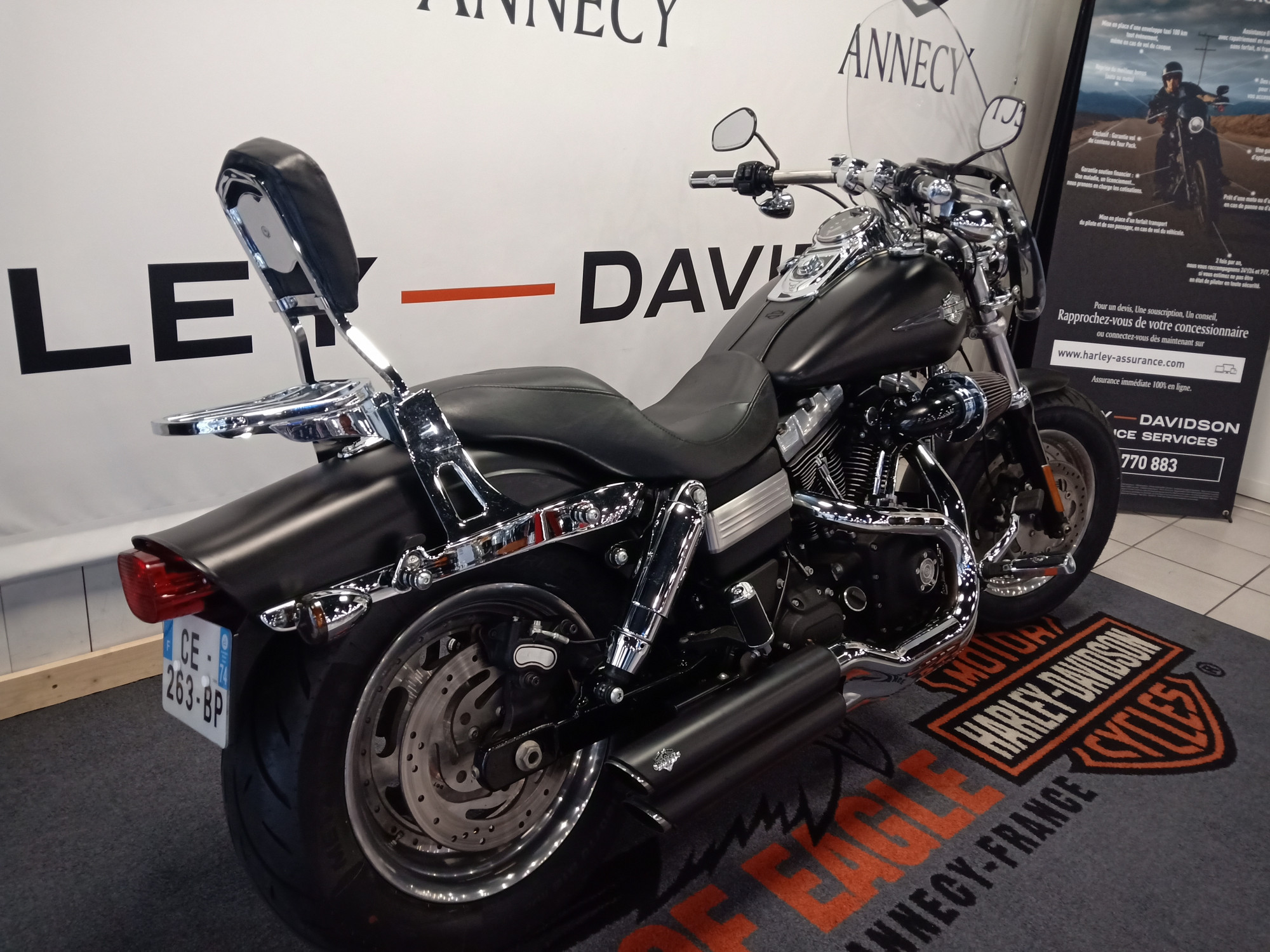 photo de HARLEY DAVIDSON DYNA FAT BOB 1584 1584 occasion de couleur  en vente à Seynod n°3