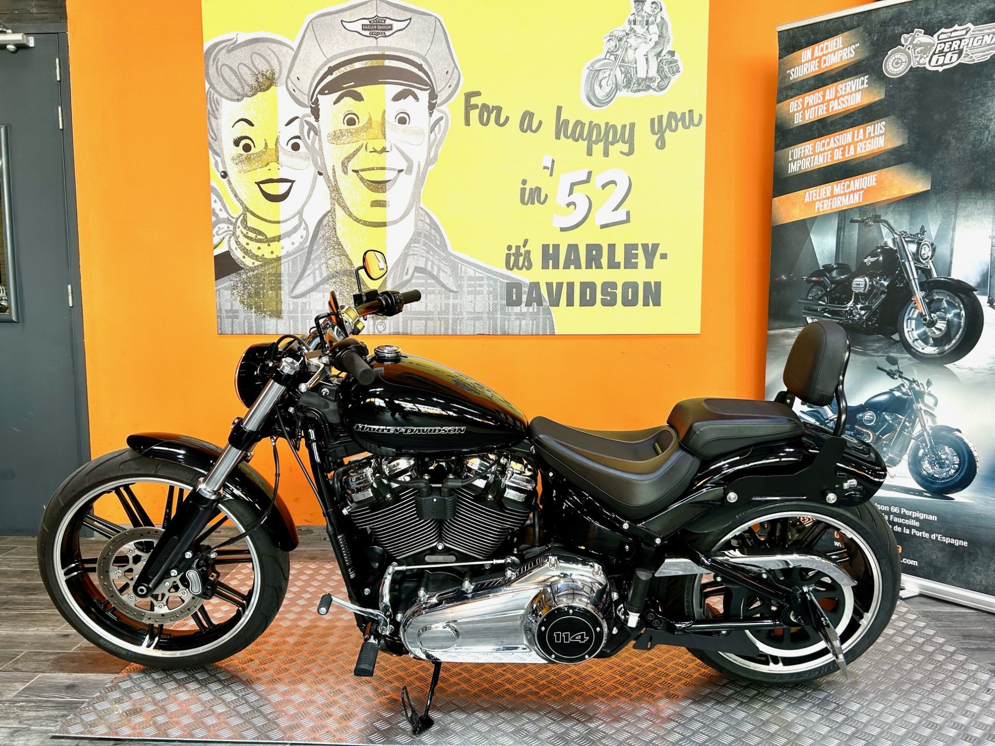 photo de HARLEY DAVIDSON SOFTAIL BREAKOUT 1868 1868 occasion de couleur  en vente à Perpignan n°2