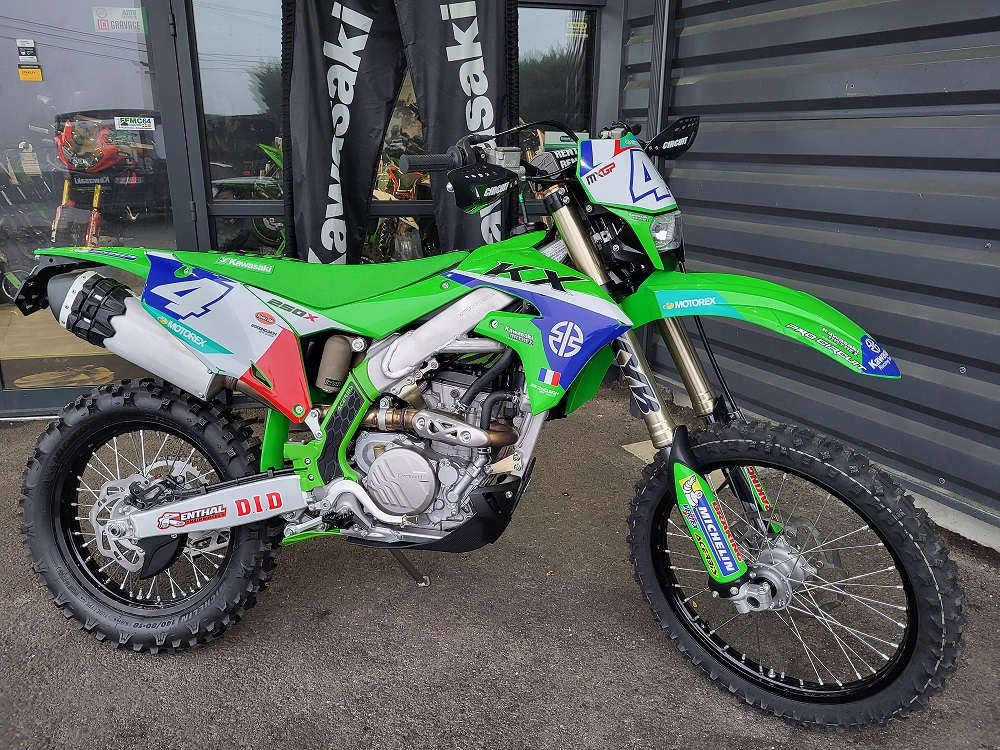 photo de KAWASAKI KX250F ENDURO 250 occasion de couleur  en vente à Orthez n°3