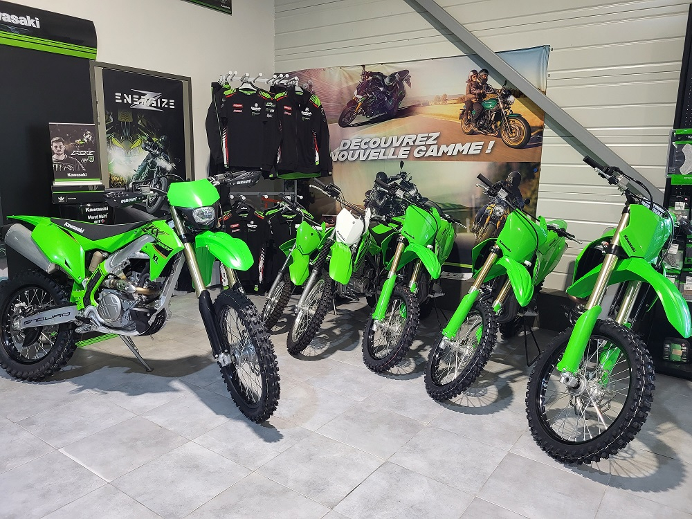 photo de KAWASAKI KX250F ENDURO 250 occasion de couleur  en vente à Orthez n°2