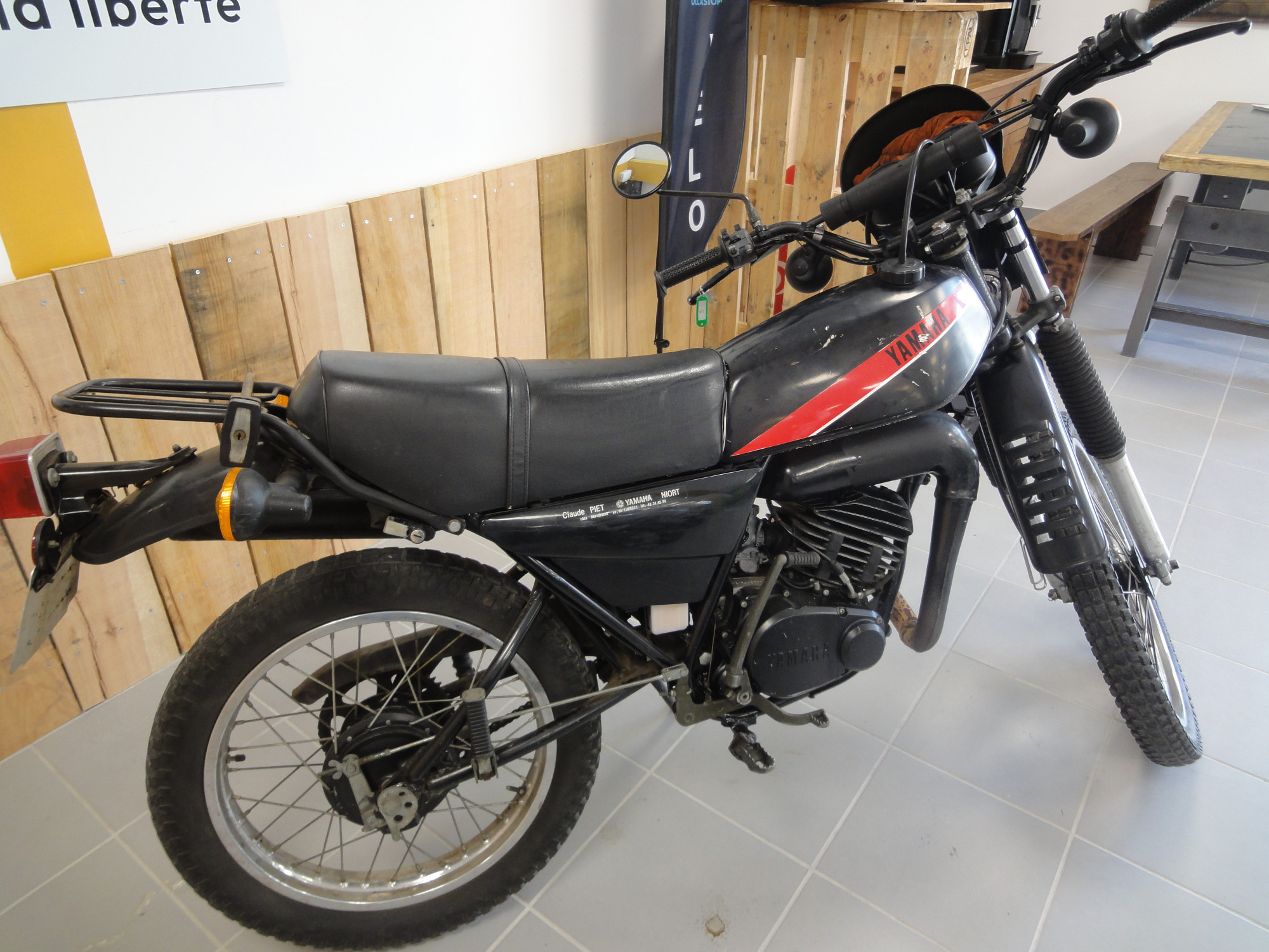 photo de YAMAHA DTMX 125 125 occasion de couleur  en vente à Echire n°1