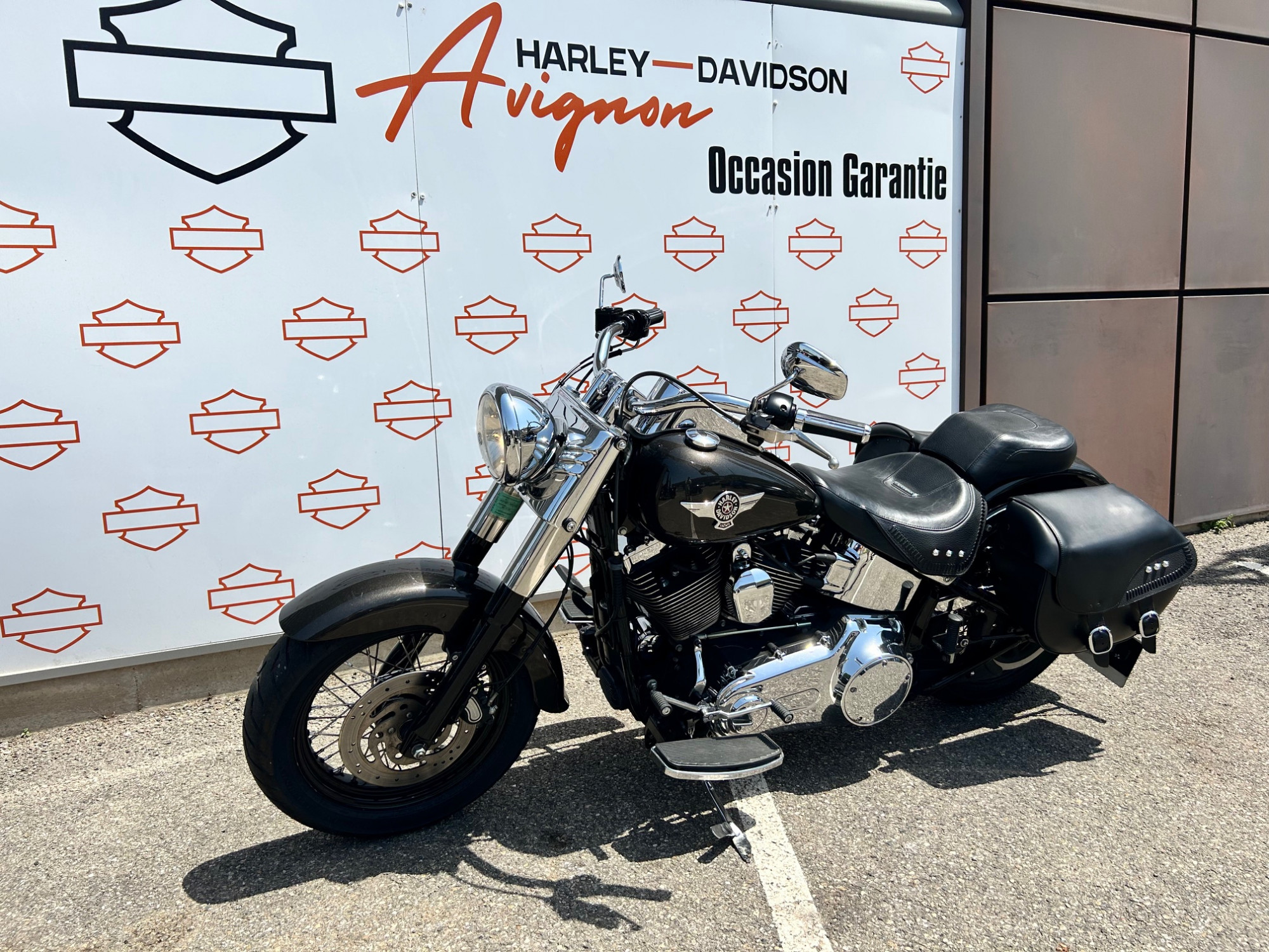 photo de HARLEY DAVIDSON SOFTAIL FAT BOY 1584 1584 occasion de couleur  en vente à Rochefort Du Gard n°3