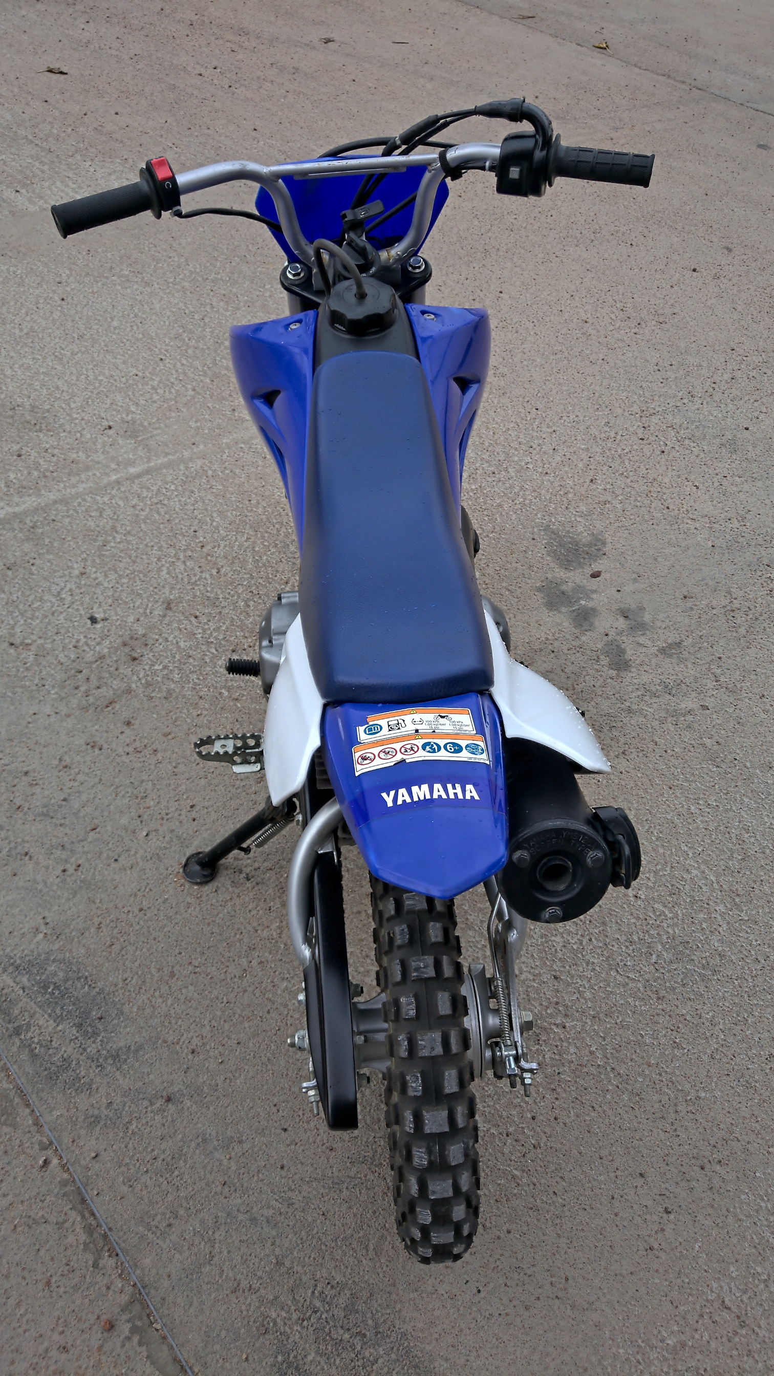 photo de YAMAHA TT-R50 E 50 occasion de couleur  en vente à Porto Vecchio n°3