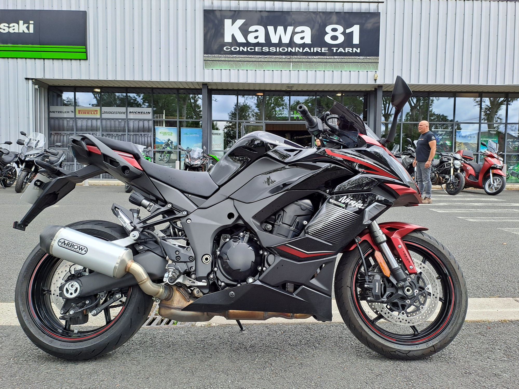 photo de KAWASAKI NINJA 1000 SX 1000 occasion de couleur  en vente à Albi n°2