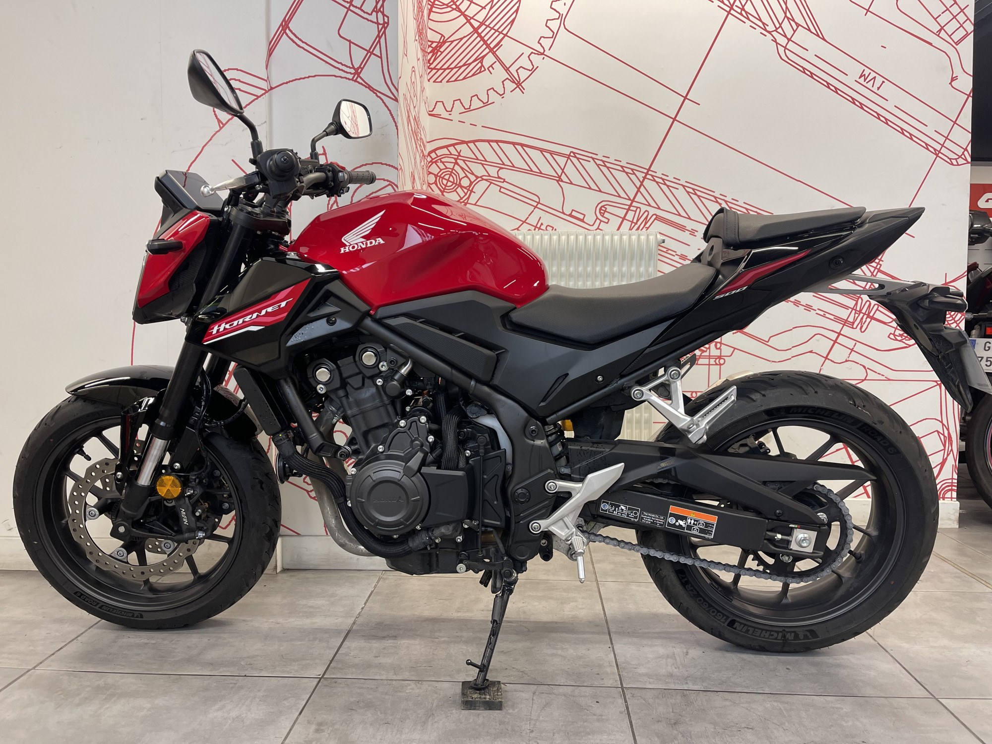 photo de HONDA HORNET 500 ABS 500 occasion de couleur  en vente   Paris 12