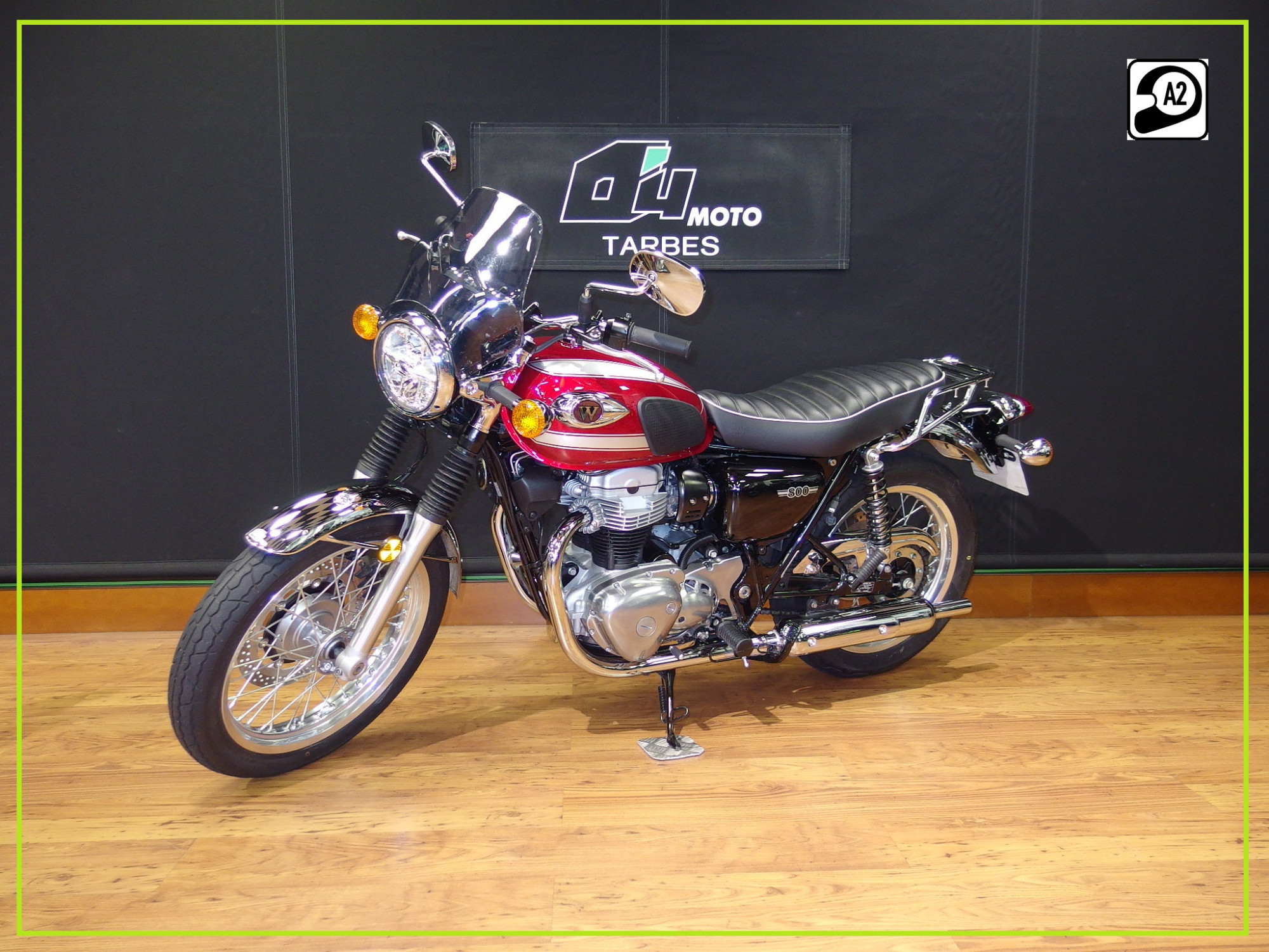 photo de KAWASAKI W 800 800 occasion de couleur  en vente à Tarbes n°2