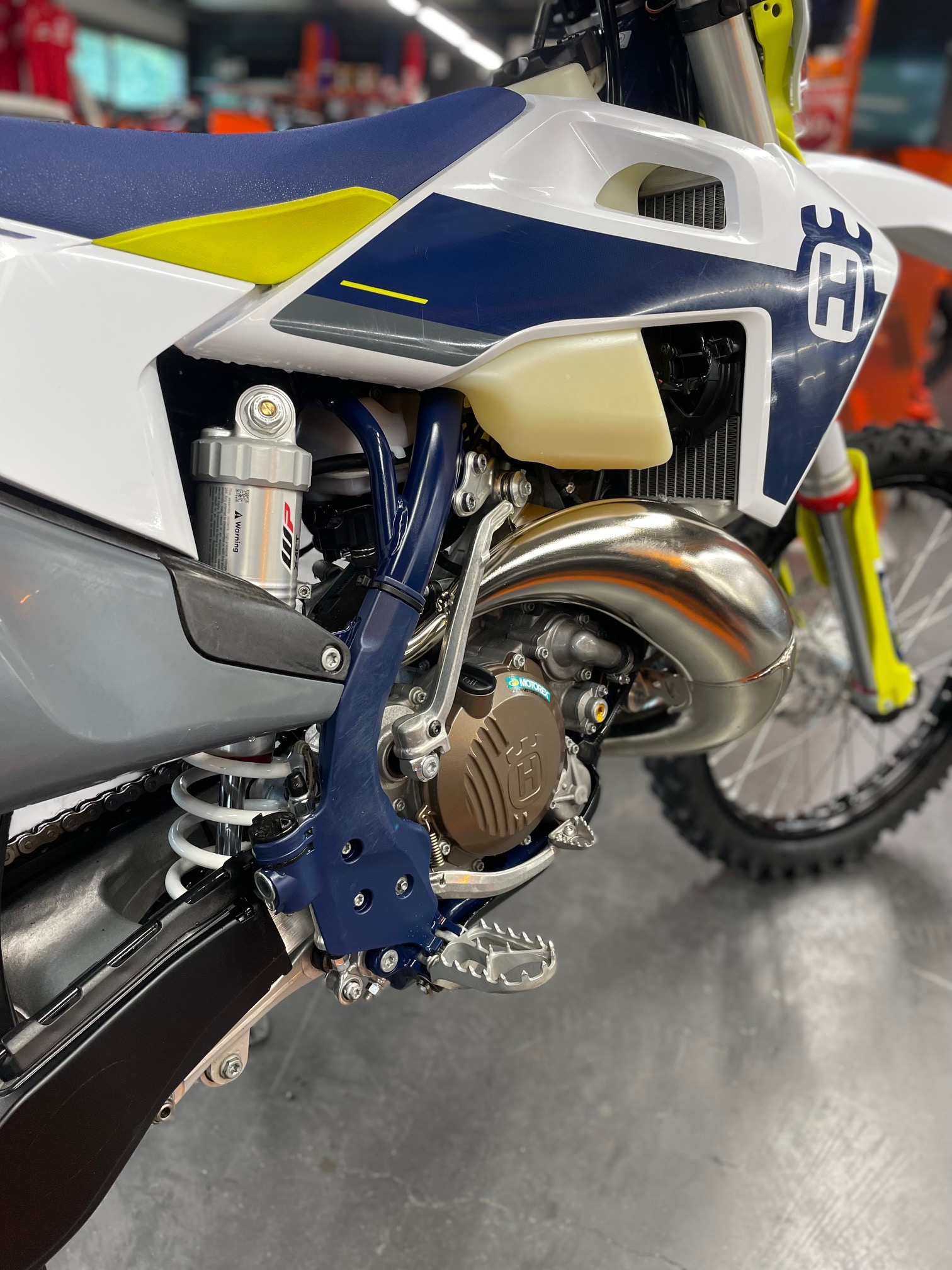 photo de HUSQVARNA TE 150 occasion de couleur  en vente   Feytiat