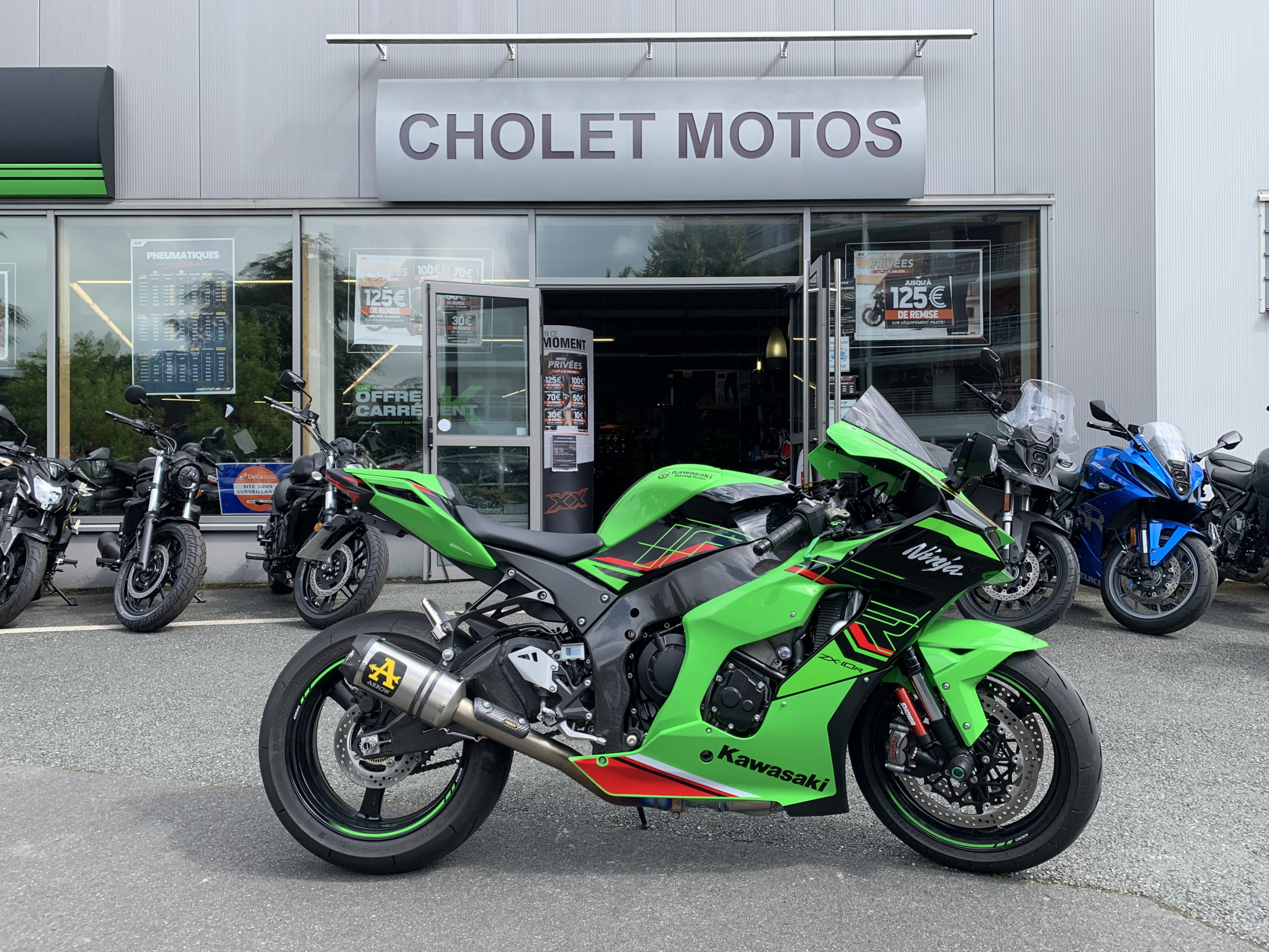 photo de KAWASAKI ZX-10R 998 occasion de couleur  en vente à Cholet n°2