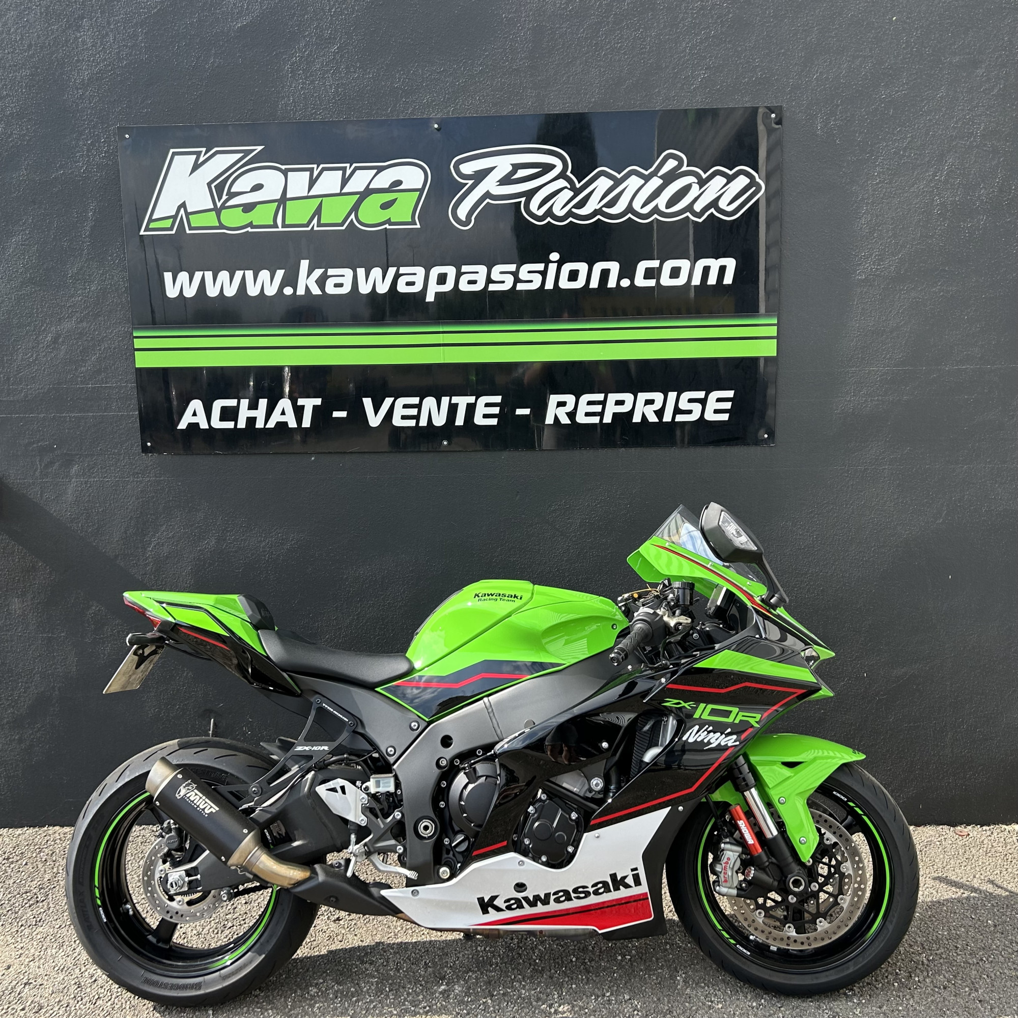 photo de KAWASAKI ZX-10R 998 occasion de couleur  en vente à Ales n°3