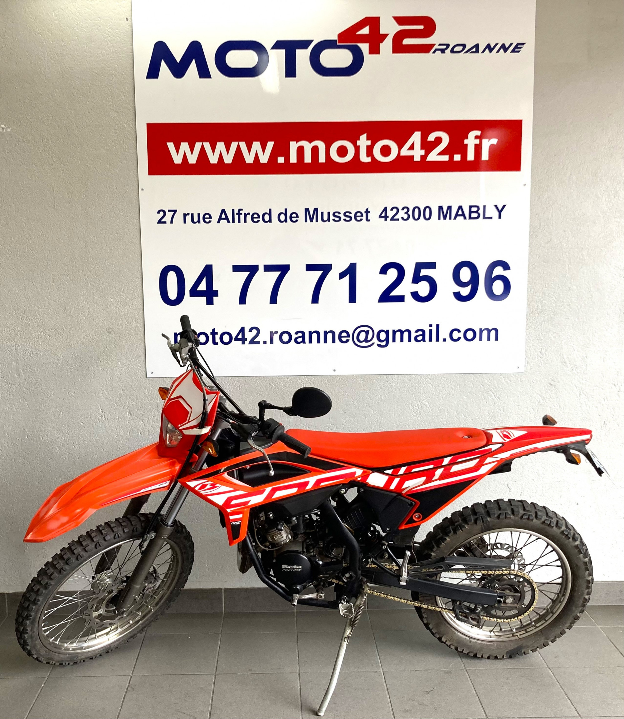 photo de BETA RR ENDURO 50 50 occasion de couleur  en vente à Mably n°3