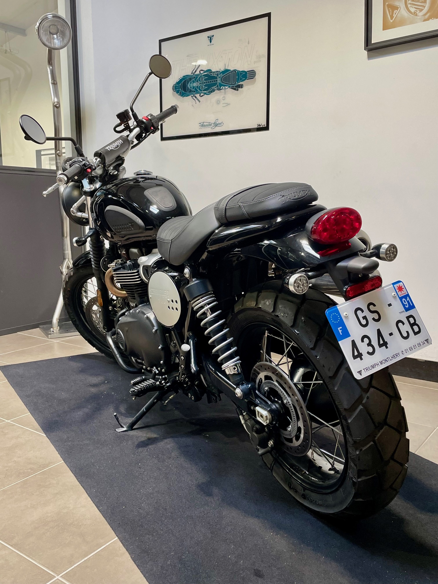 photo de TRIUMPH SCRAMBLER 900 900 occasion de couleur  en vente à Montlhery n°3