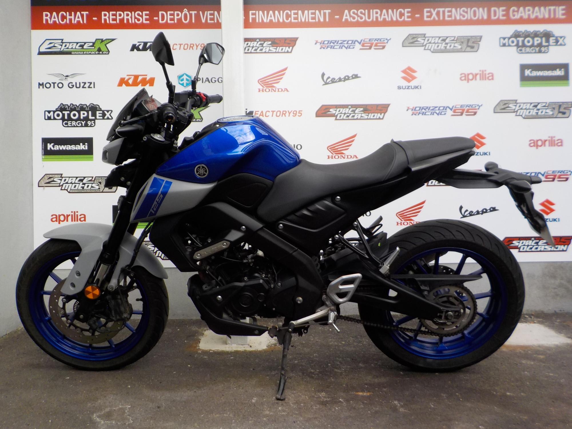 photo de YAMAHA MT-125 ABS 125 occasion de couleur  en vente à St Ouen L Aumone n°2