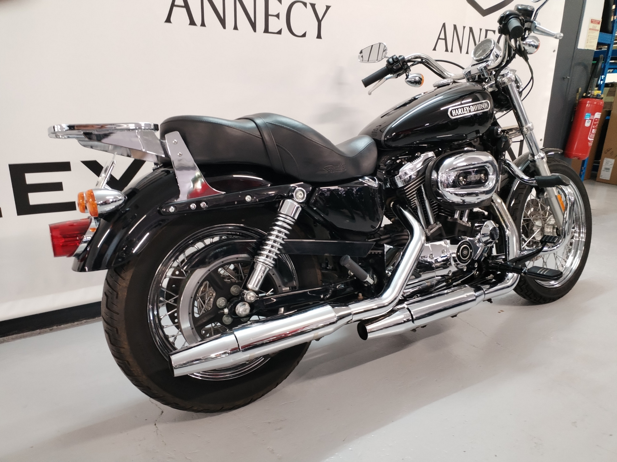 photo de HARLEY DAVIDSON SPORTSTER 1200 LOW 1200 occasion de couleur  en vente à Seynod n°3