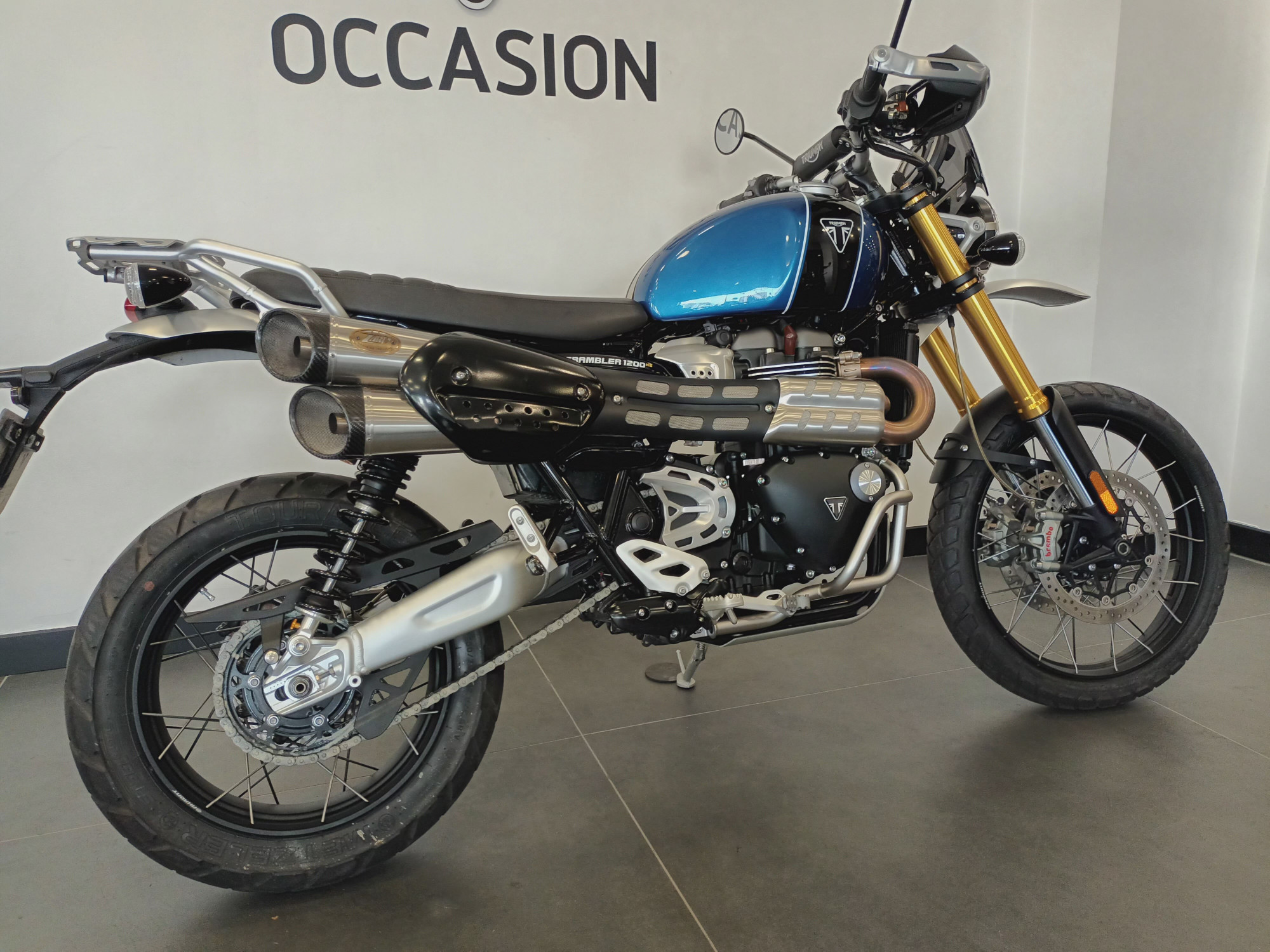 photo de TRIUMPH SCRAMBLER 1200 XE 1200 occasion de couleur  en vente à Le Kremlin Bicetre n°1