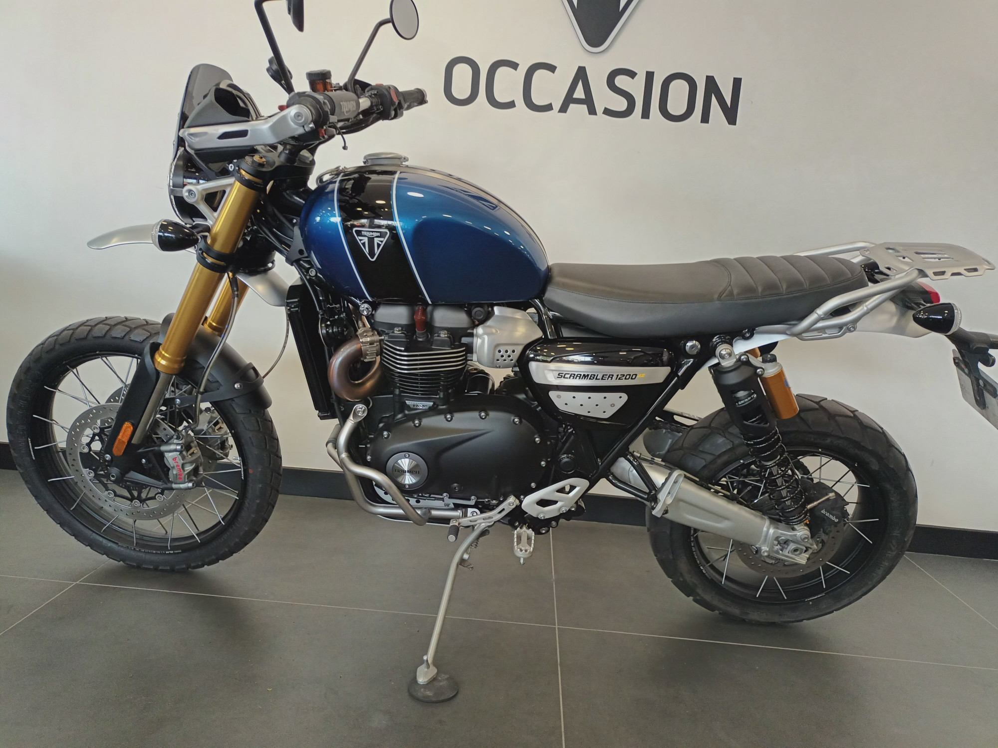 photo de TRIUMPH SCRAMBLER 1200 XE 1200 occasion de couleur  en vente à Le Kremlin Bicetre n°2