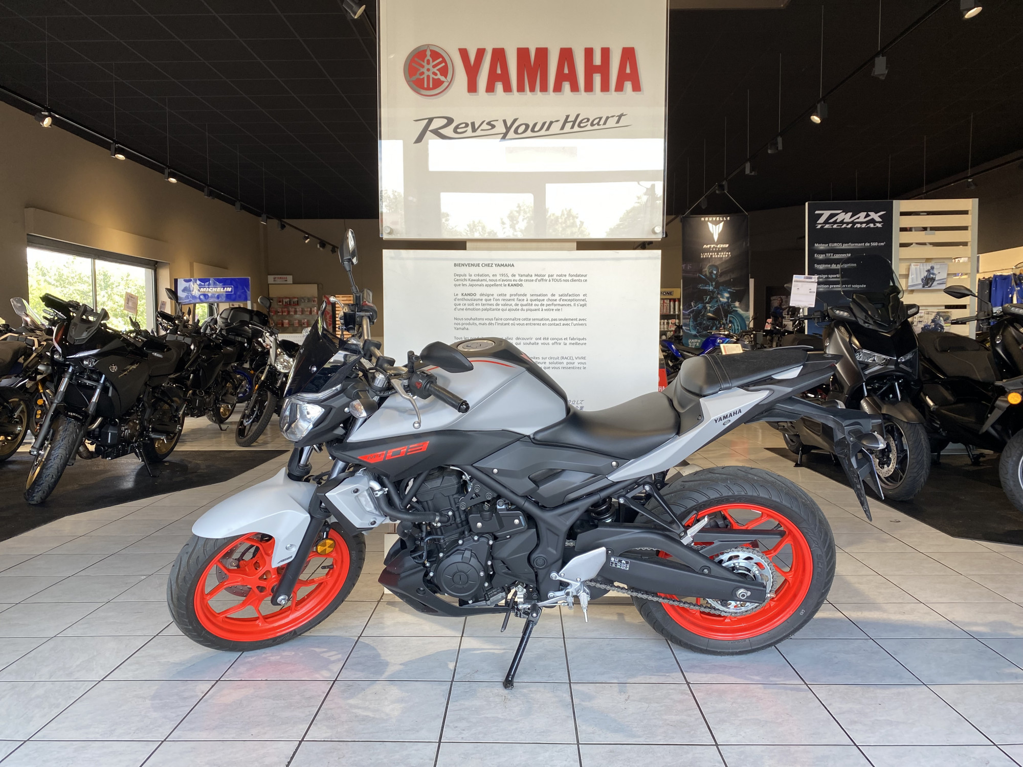 photo de YAMAHA MT 321 occasion de couleur  en vente   Coignieres