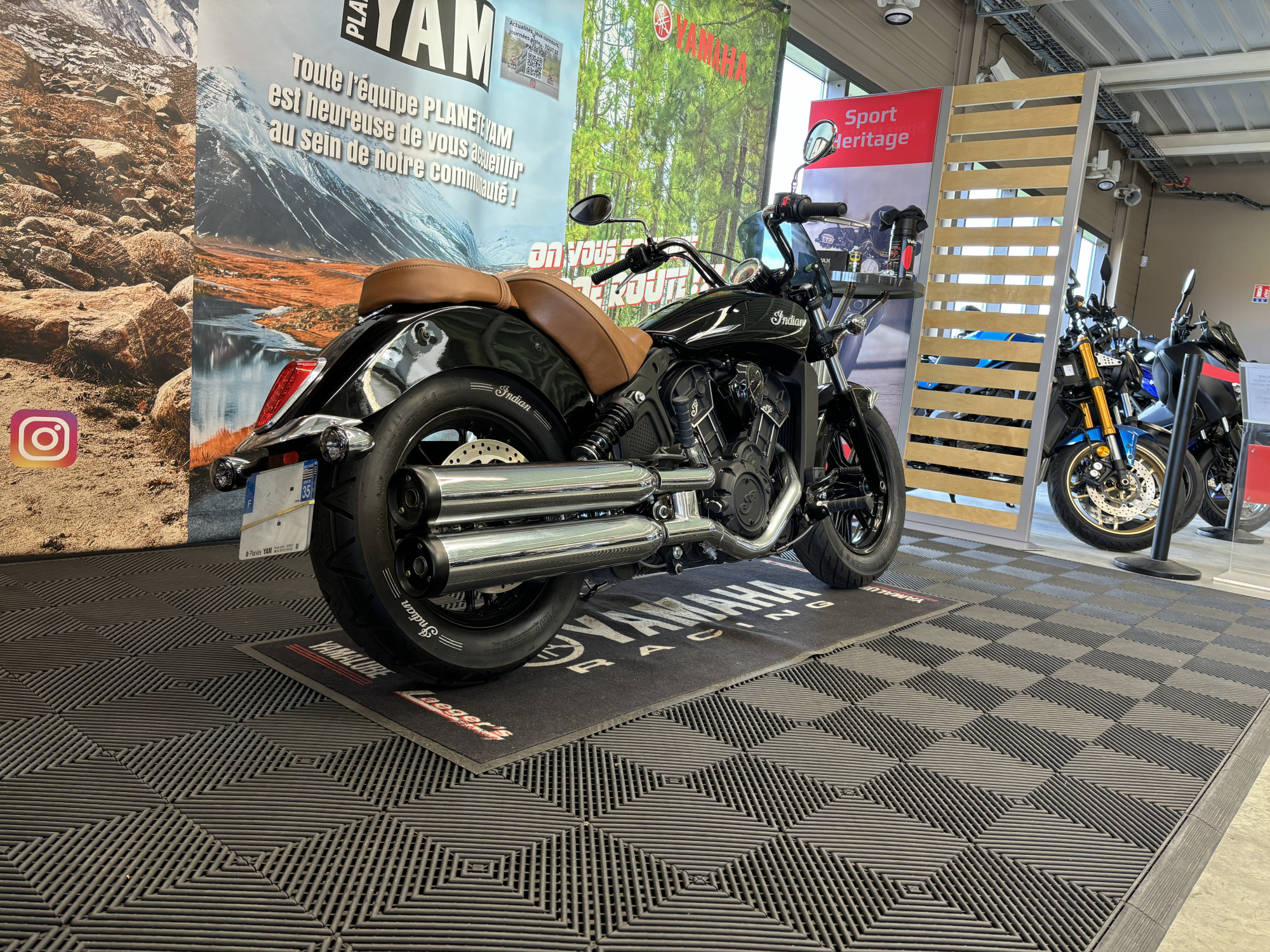 photo de INDIAN SCOUT 1000 BOBBER SIXTY 1000 occasion de couleur  en vente à Rennes n°3