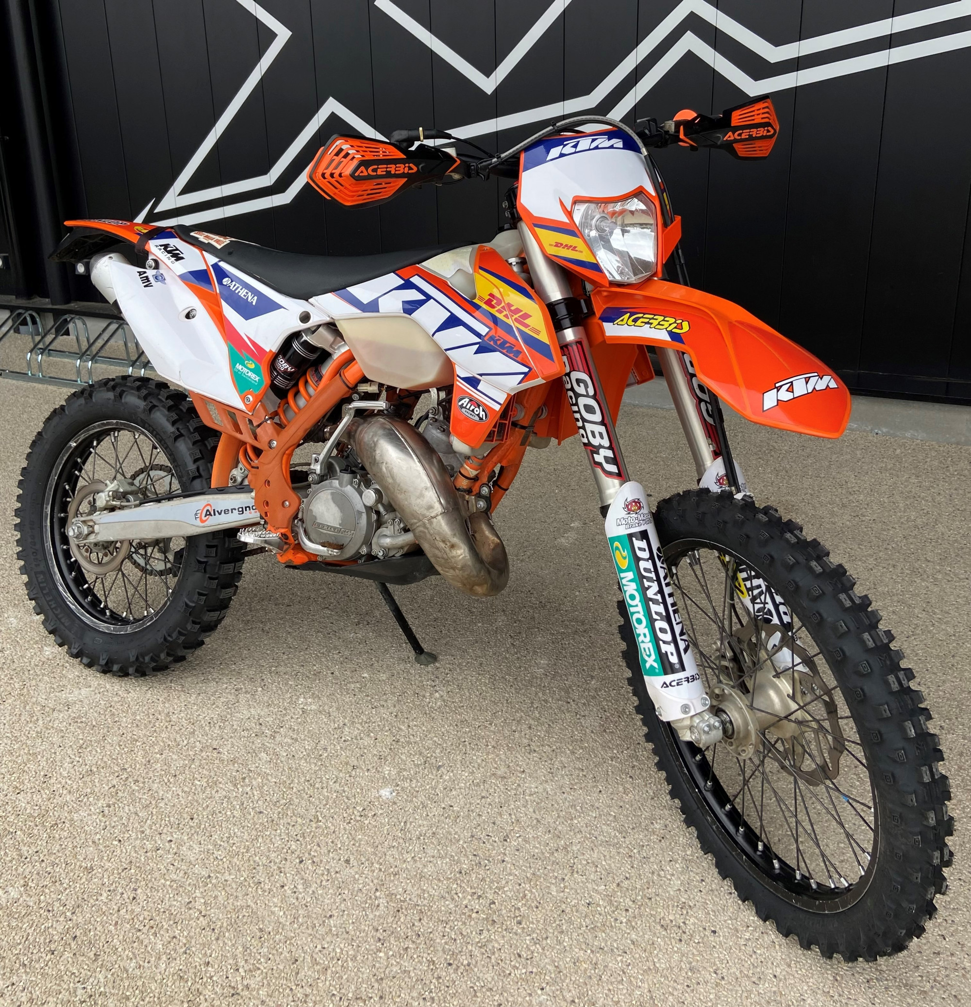 photo de KTM EXC 125 occasion de couleur  en vente à Aubenas n°1