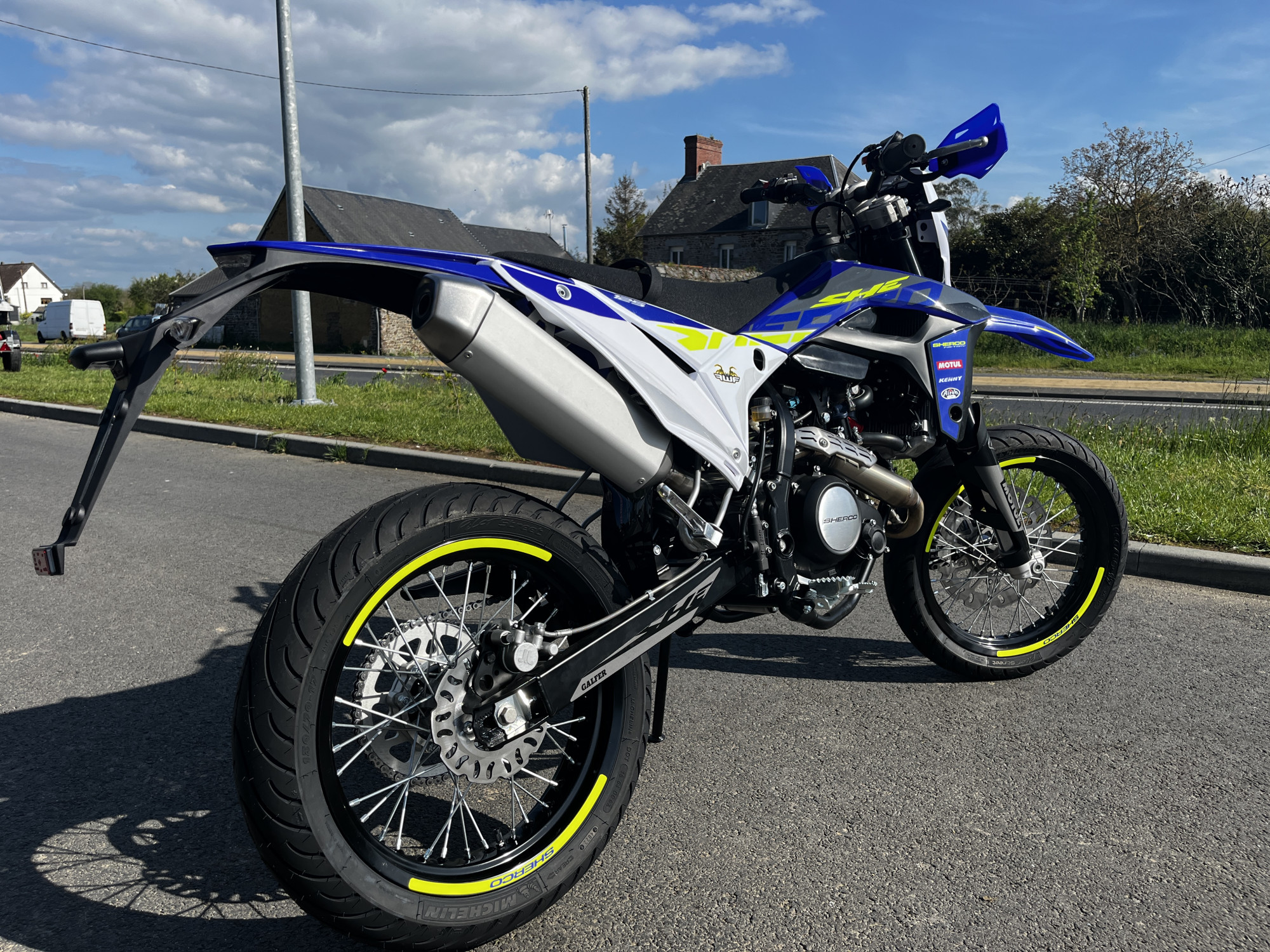 photo de SHERCO 125 SM-RS 4T 125 occasion de couleur  en vente à Granville n°3