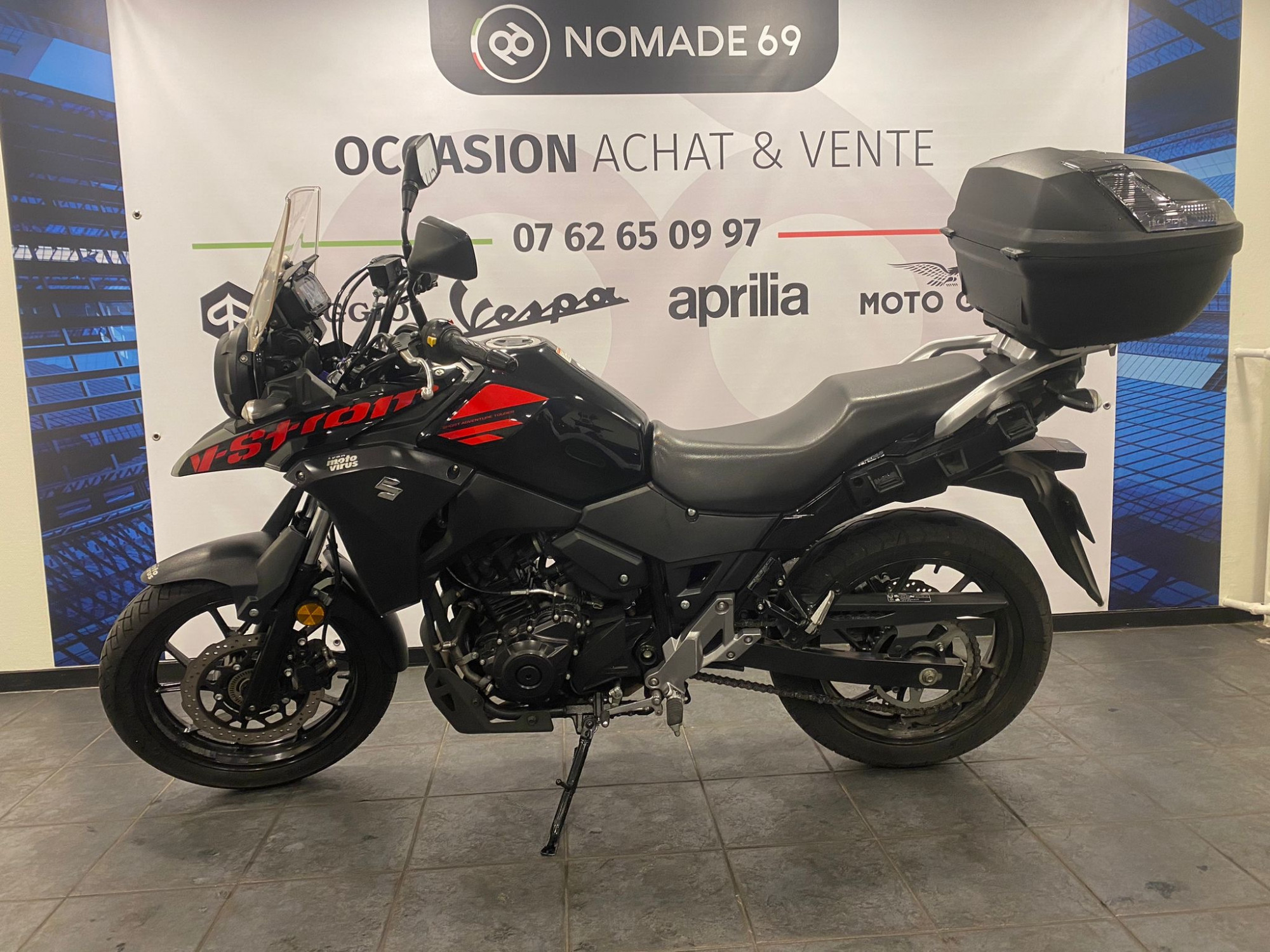 photo de SUZUKI DL 250 V-STROM 250 occasion de couleur  en vente à Brignais n°2