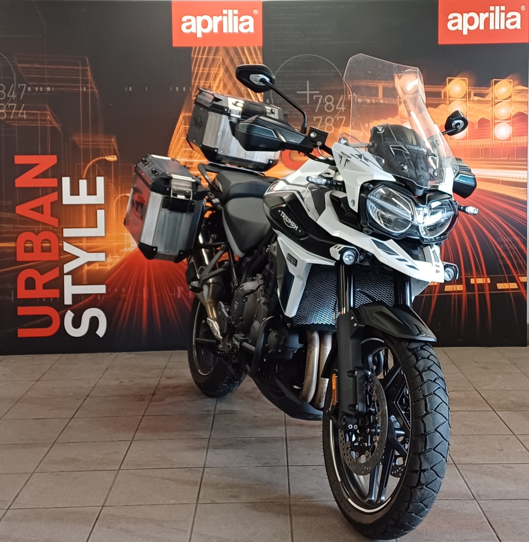 photo de TRIUMPH TIGER 1200 ALPINE EDITION 1200 occasion de couleur  en vente   Vetraz Monthoux