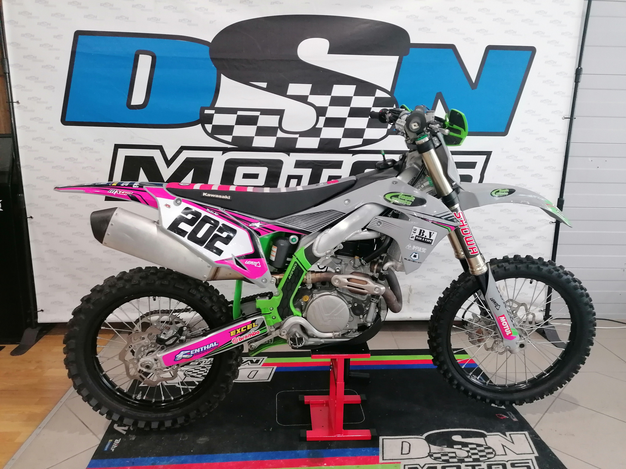 photo de KAWASAKI KX450F CROSS 450 occasion de couleur  en vente à Toulenne n°3