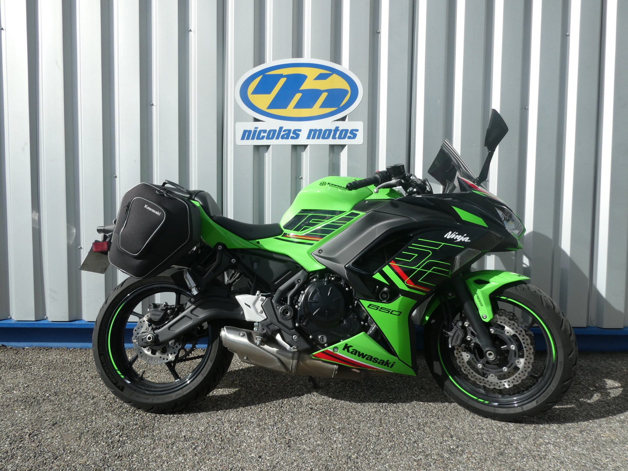 photo de KAWASAKI NINJA 650 47.5 650 occasion de couleur  en vente à Annonay n°3