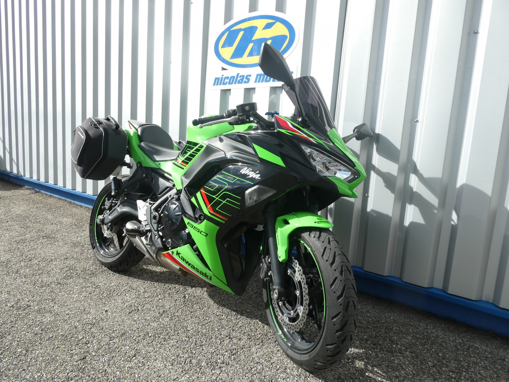 photo de KAWASAKI NINJA 650 47.5 650 occasion de couleur  en vente à Annonay n°2