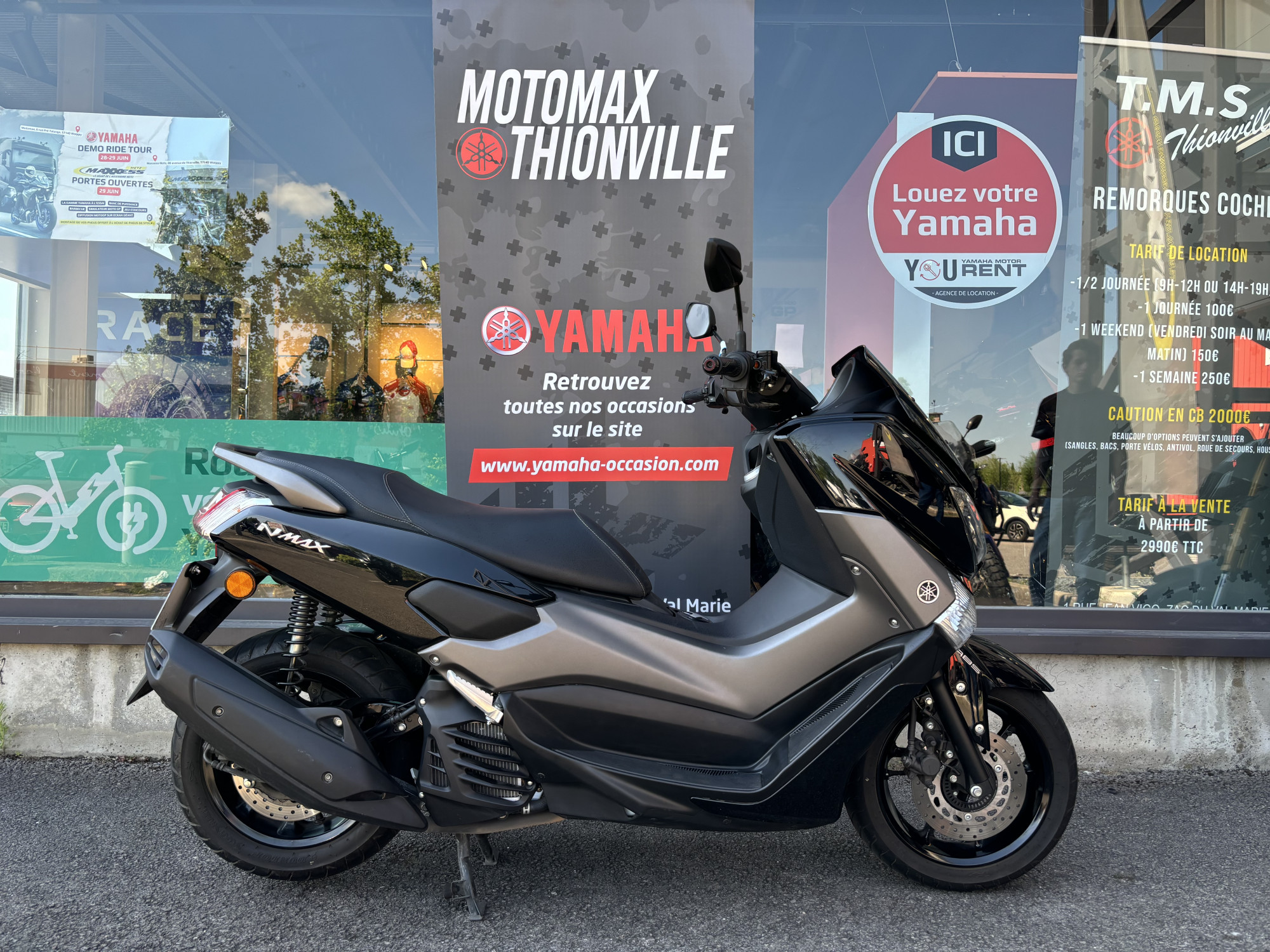 photo de YAMAHA NMAX 125 125 occasion de couleur  en vente à Thionville n°3