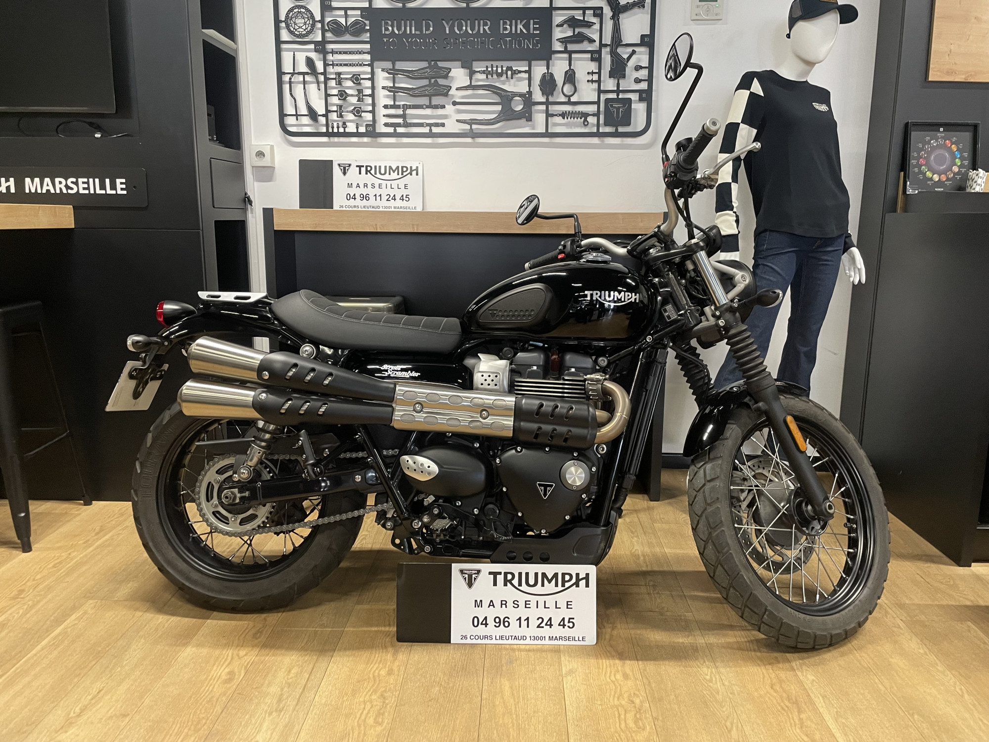 Annonce moto Triumph STREET SCRAMBLER  900