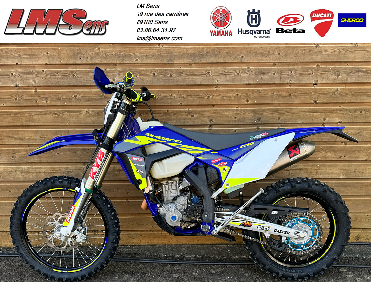 photo de SHERCO 250 SEF FACTORY 250 occasion de couleur  en vente à Sens n°2