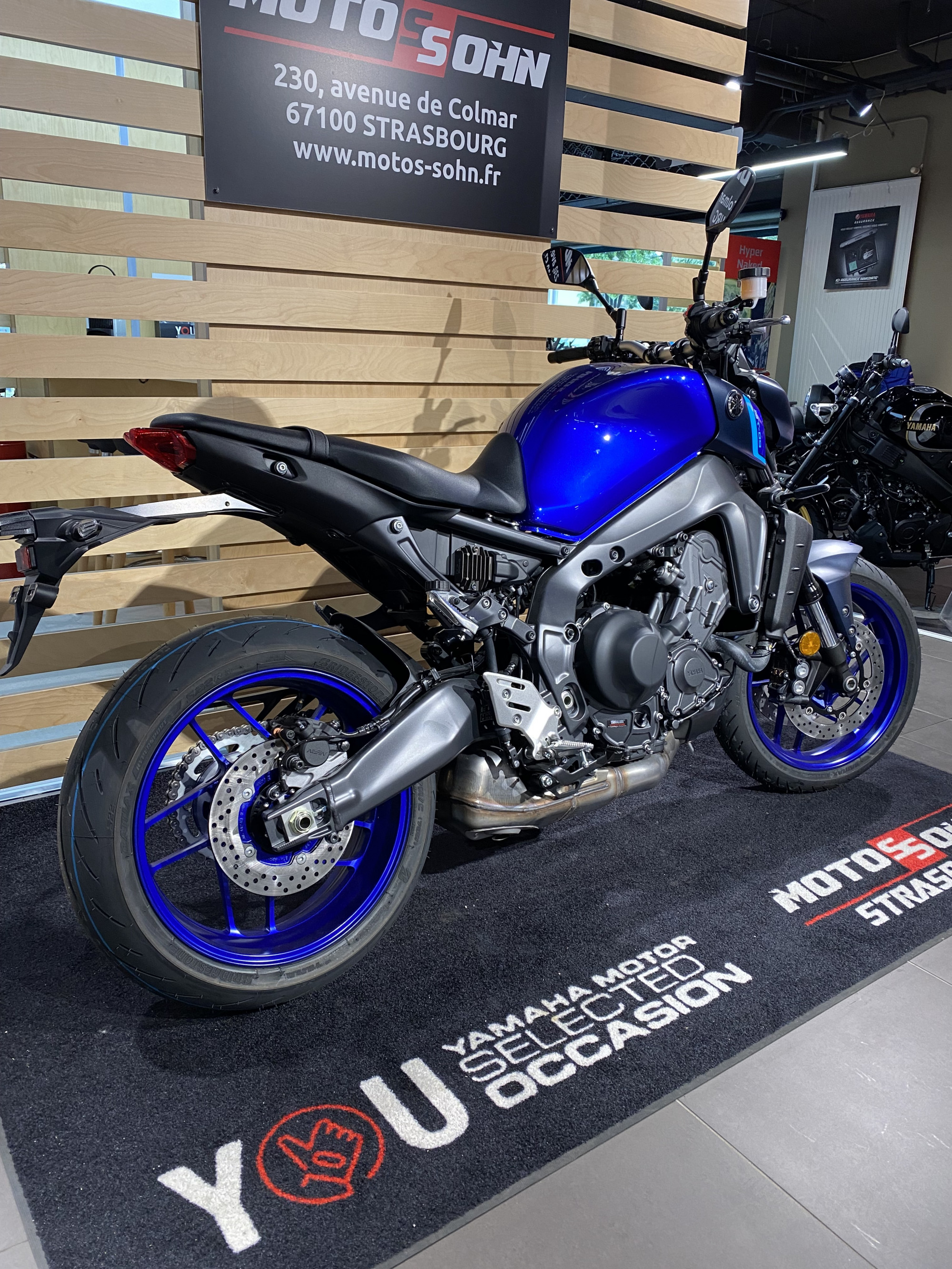 photo de YAMAHA MT-09 850 occasion de couleur  en vente à Strasbourg n°3