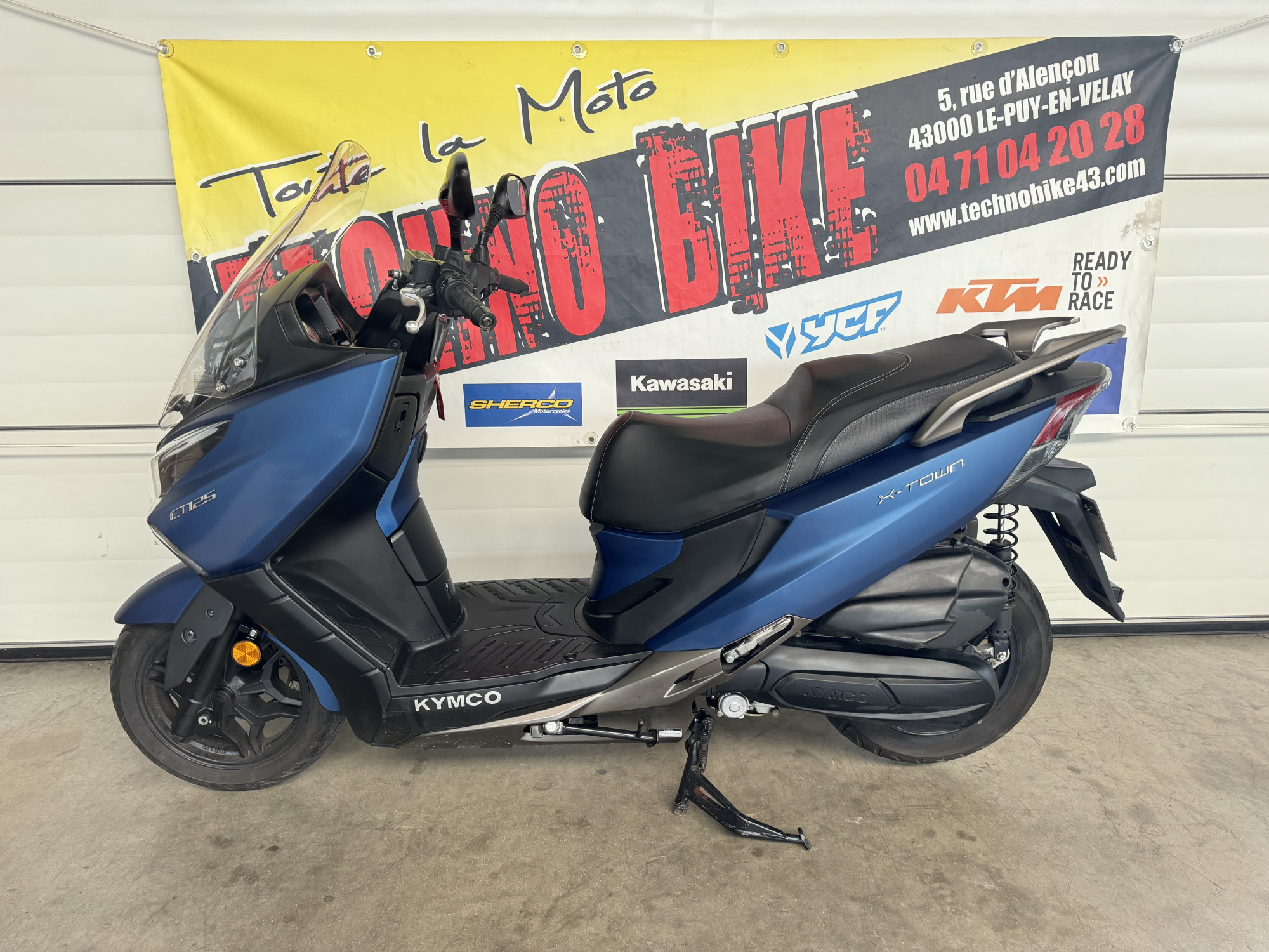 photo de KYMCO 125 X-TOWN 125 occasion de couleur  en vente à St Germain Laprade n°3