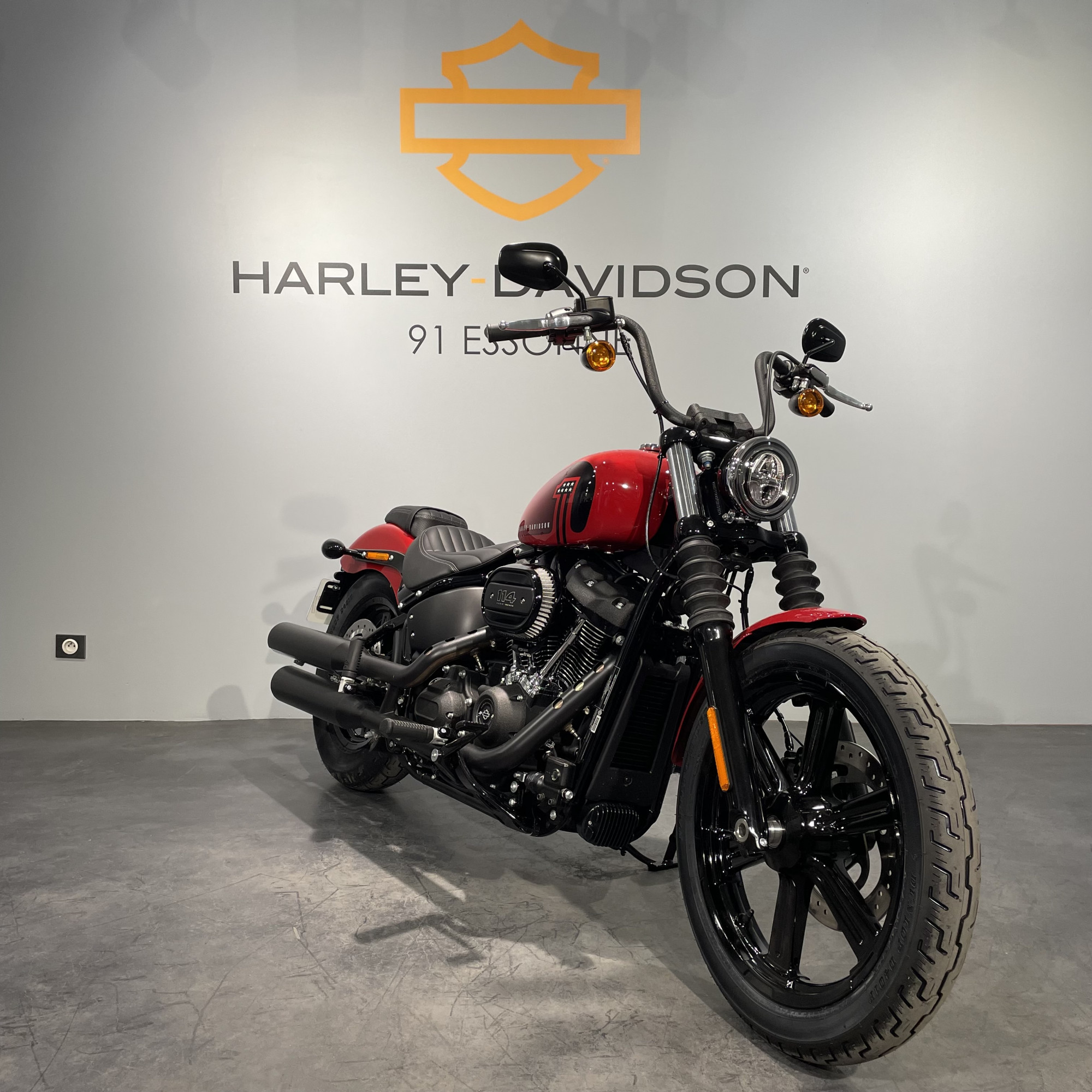 photo de HARLEY DAVIDSON SOFTAIL STREET BOB 1868 1868 occasion de couleur  en vente à Ballainvilliers n°3