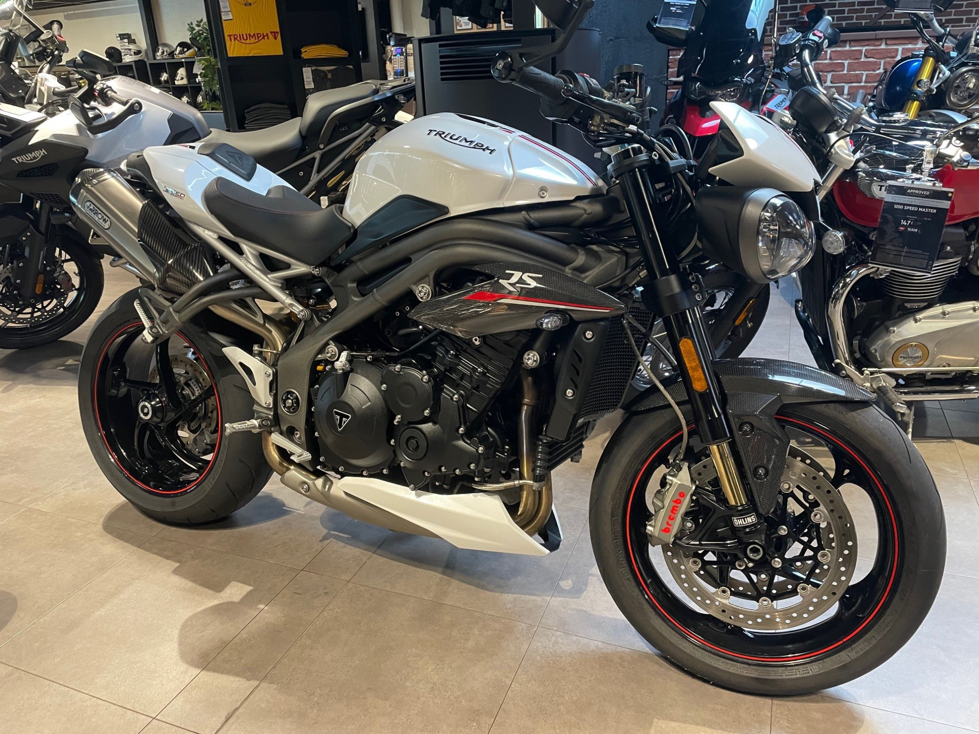 photo de TRIUMPH SPEED TRIPLE 1050 RS 1050 occasion de couleur  en vente à Lanester n°2