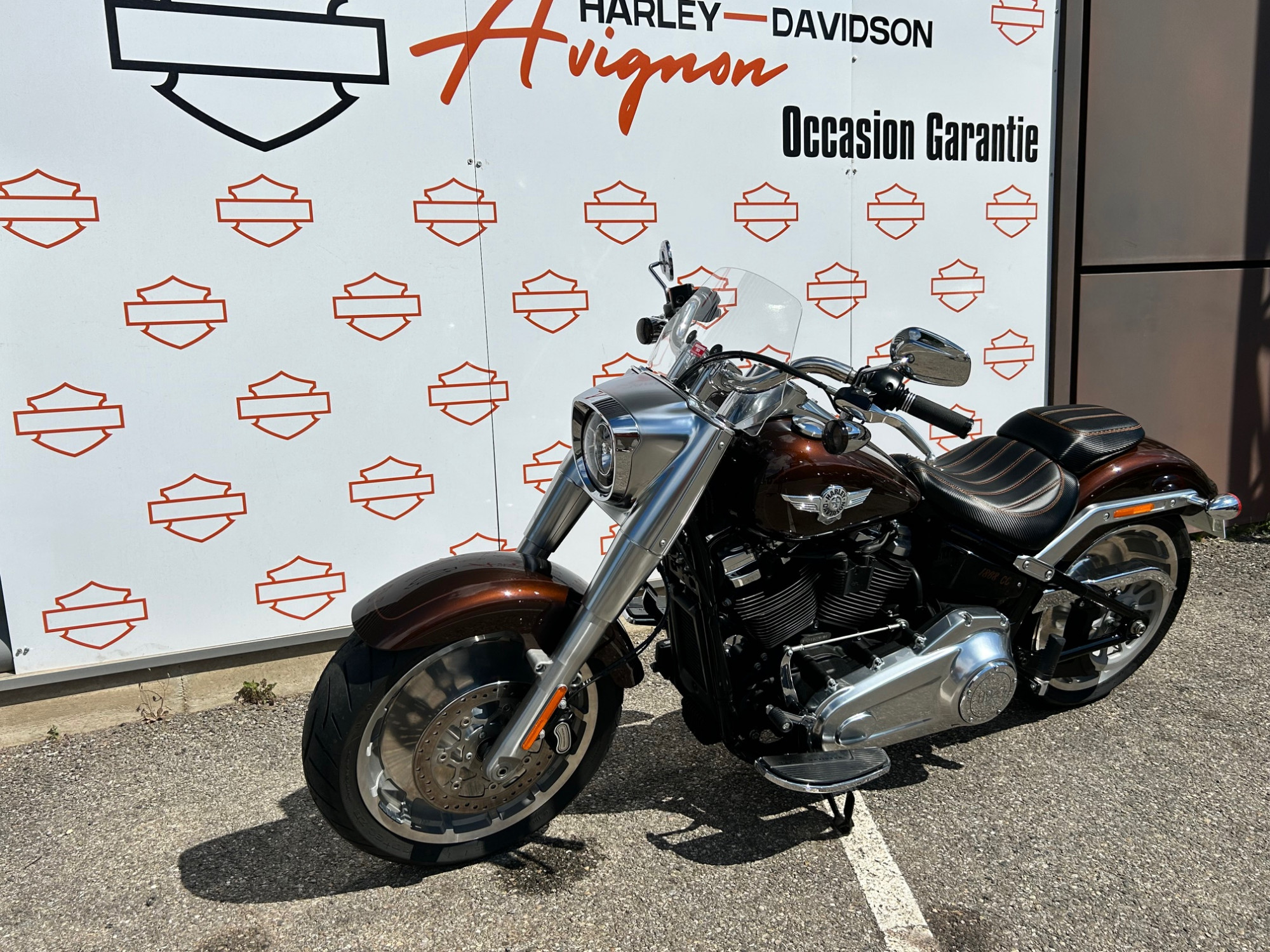 photo de HARLEY DAVIDSON SOFTAIL FAT BOY 1868 1868 occasion de couleur  en vente à Rochefort Du Gard n°3