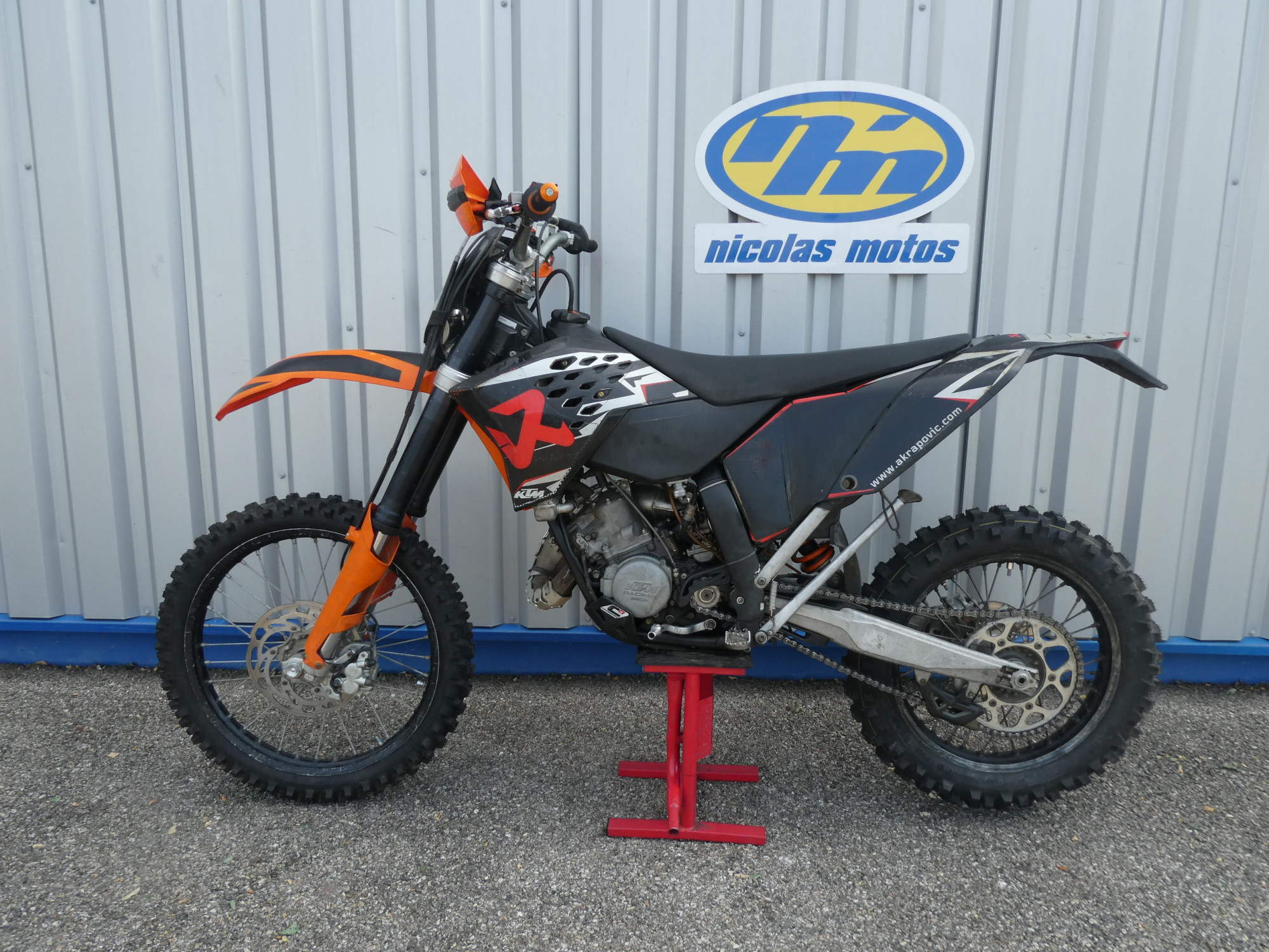 photo de KTM EXC 125 occasion de couleur  en vente à Annonay n°2