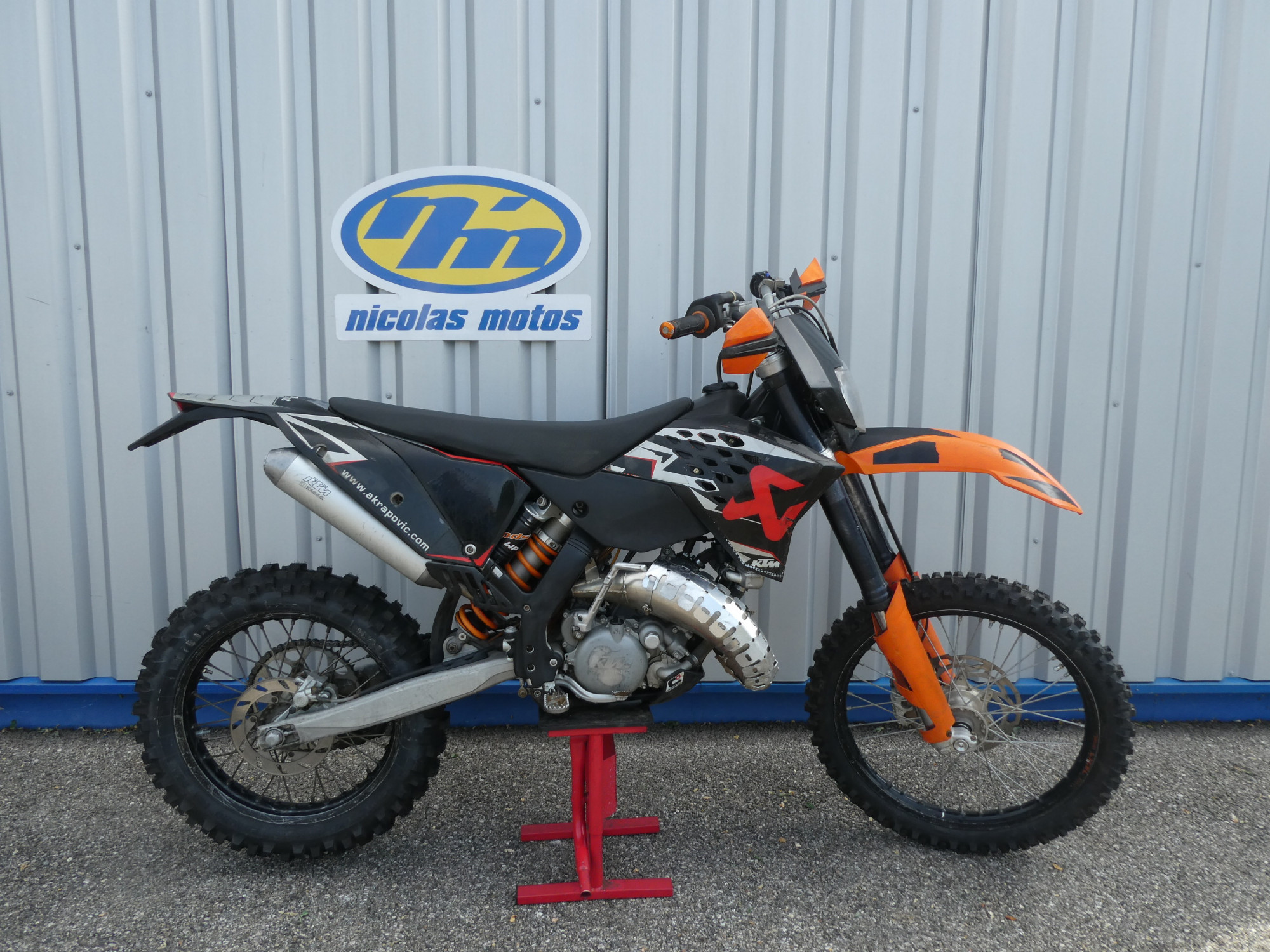 photo de KTM EXC 125 occasion de couleur  en vente à Annonay n°1