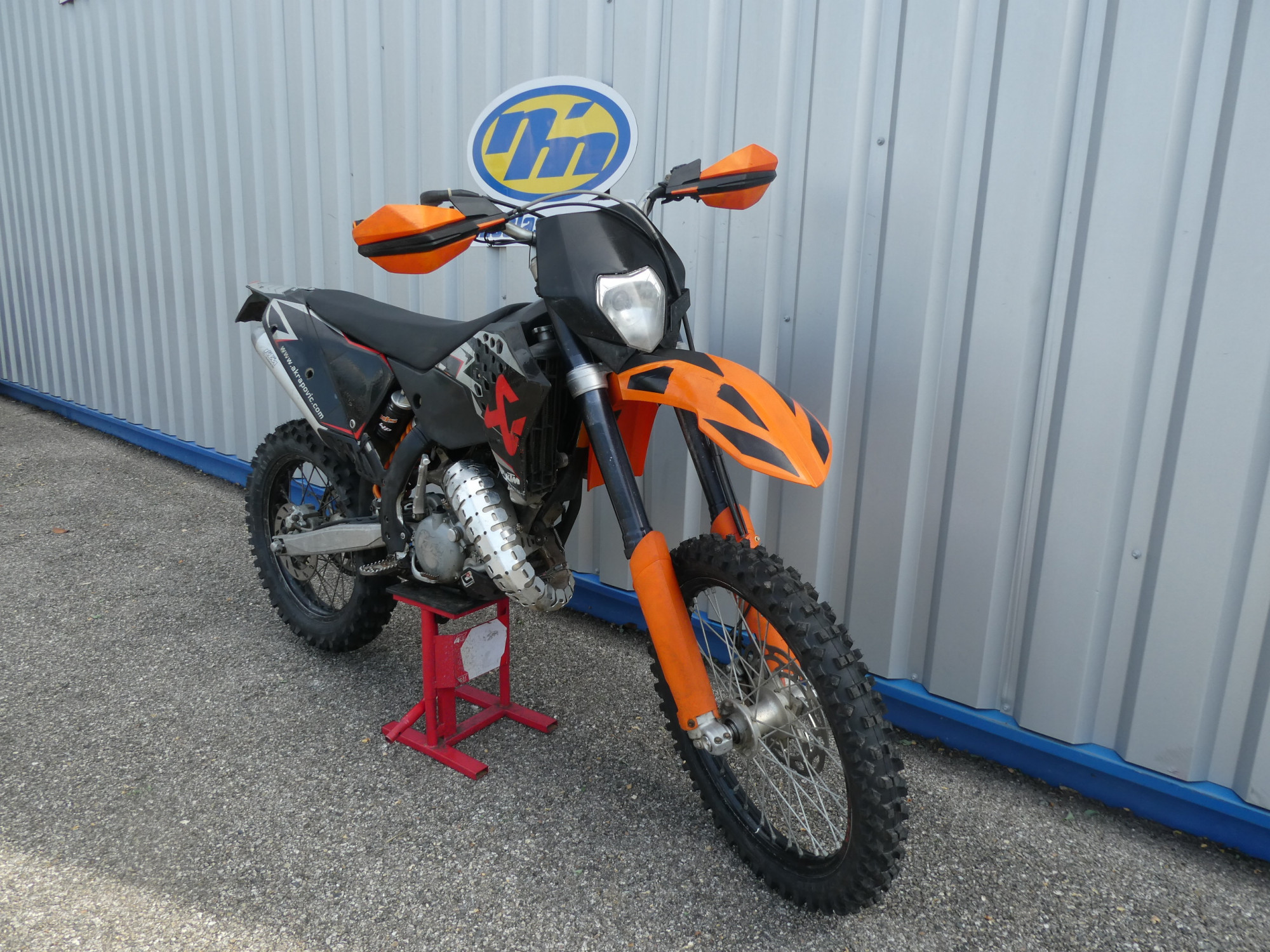 photo de KTM EXC 125 occasion de couleur  en vente à Annonay n°3