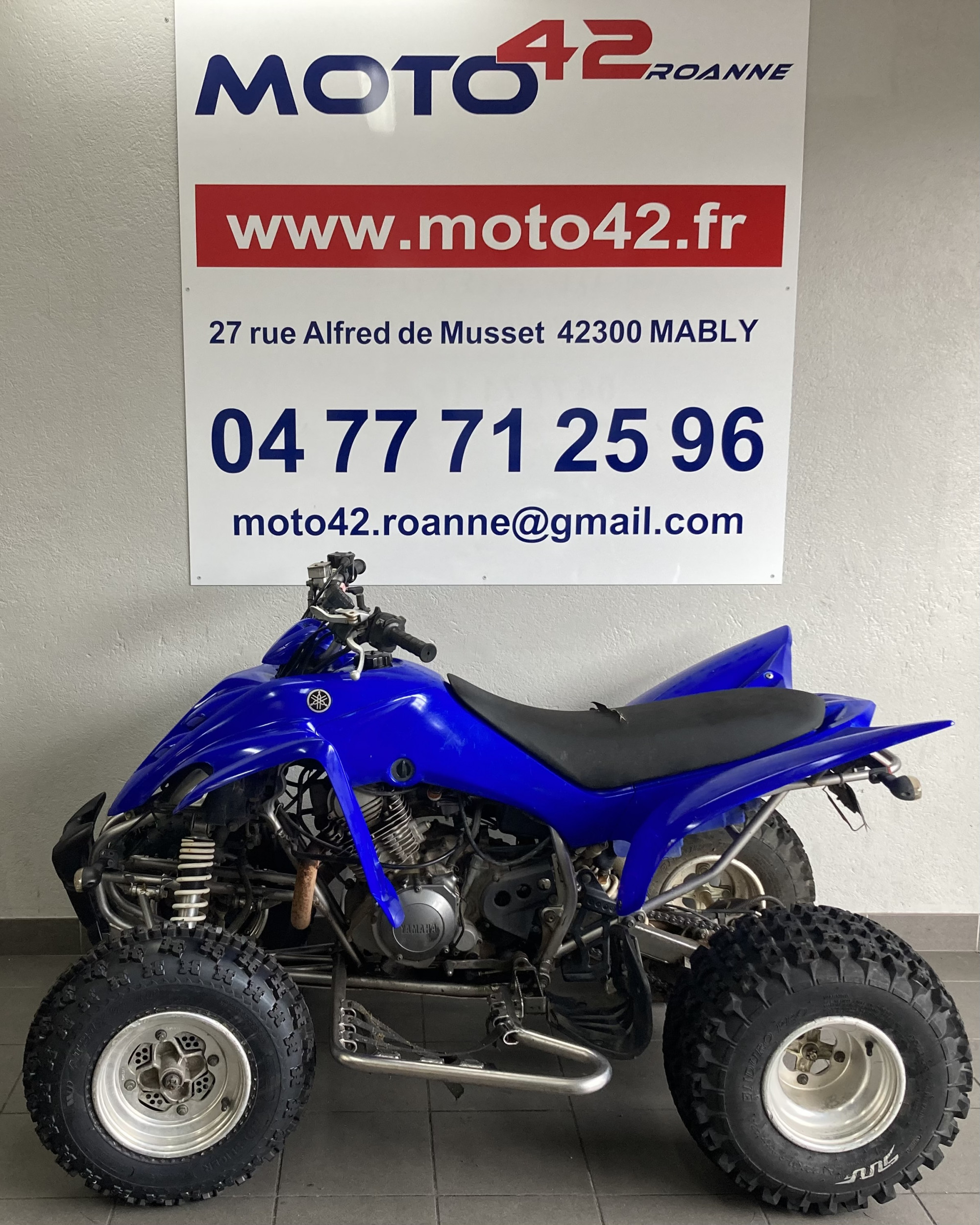 photo de YAMAHA YFM 350 RAPTOR RW 350 occasion de couleur  en vente à Mably n°3