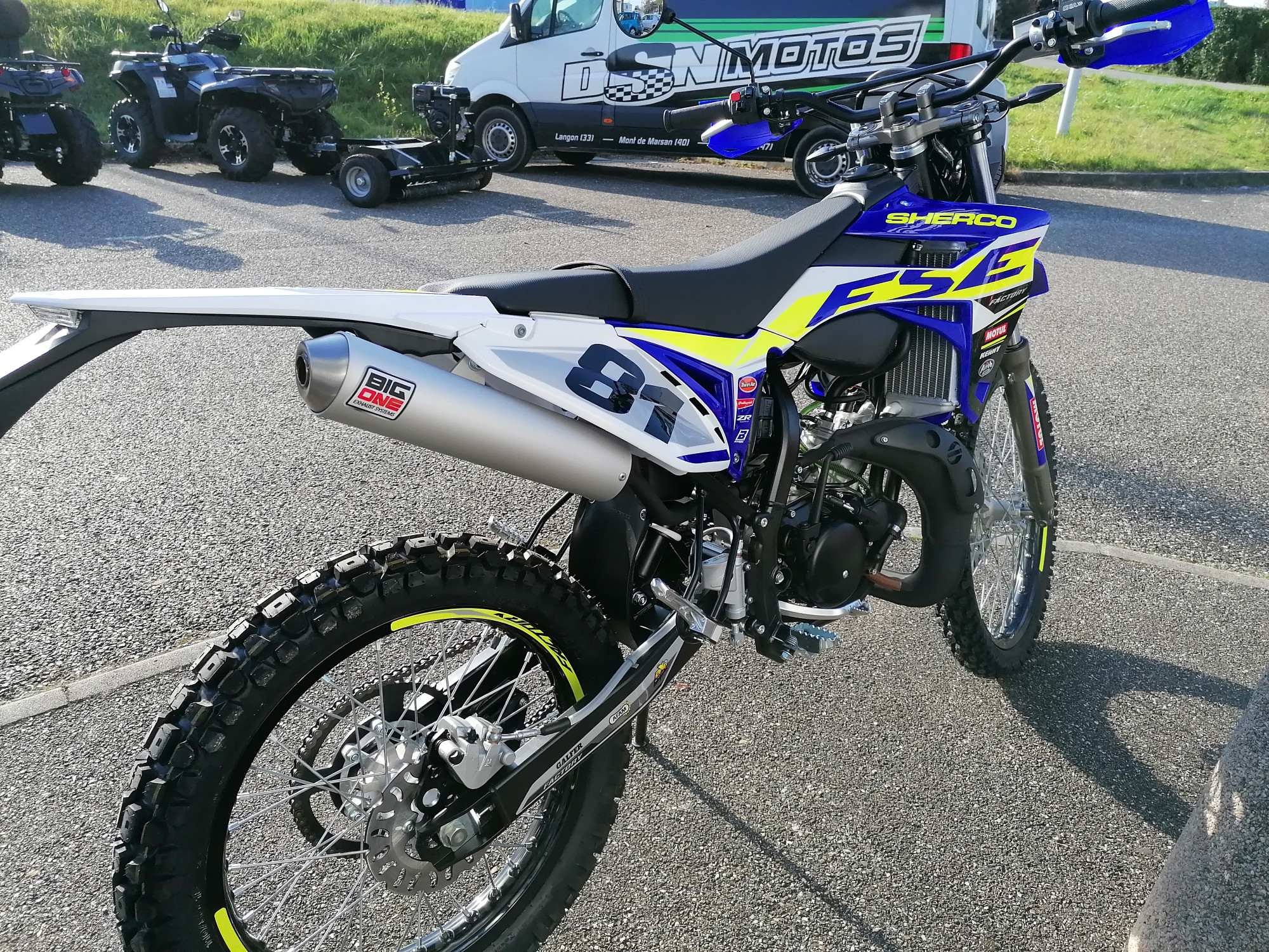 photo de SHERCO SE 50 R 50 occasion de couleur  en vente à Marmande n°2