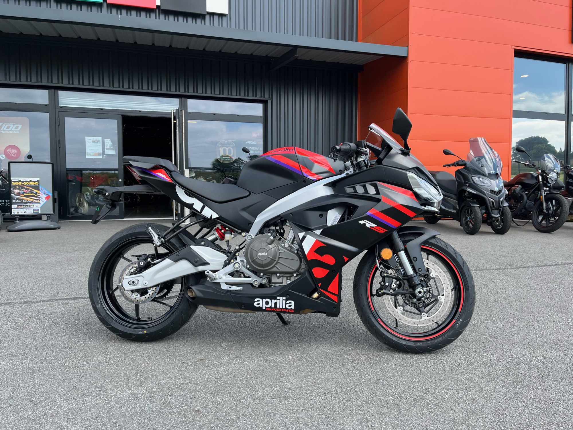 photo de APRILIA RS 457 457 occasion de couleur  en vente à St Thuriau n°3