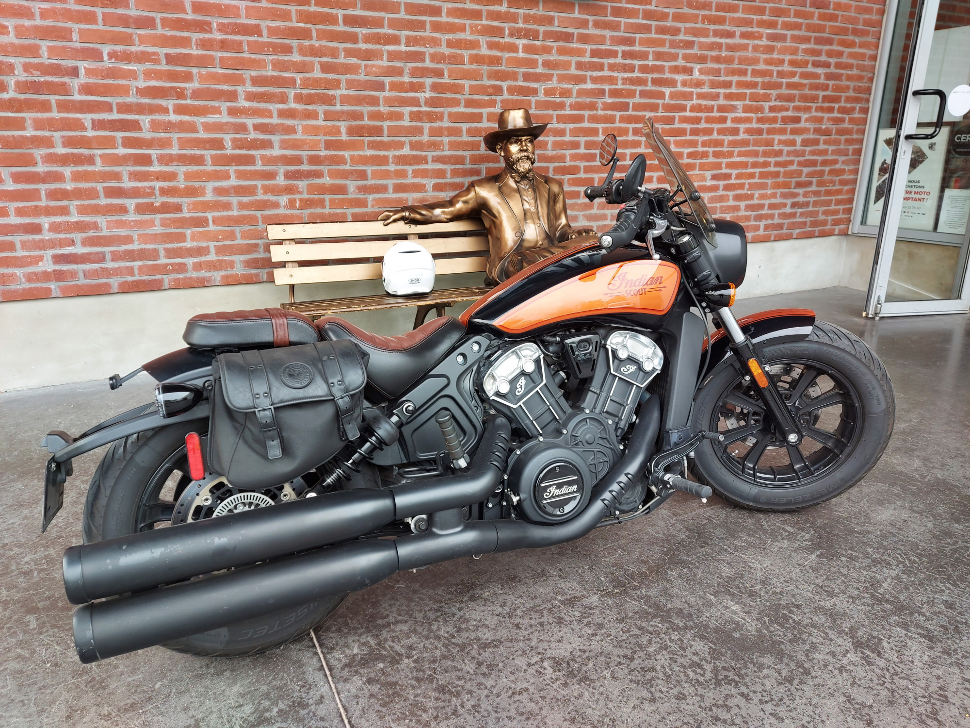 photo de INDIAN SCOUT 1130 BOBBER 1130 occasion de couleur  en vente à Villiers Sur Marne n°3