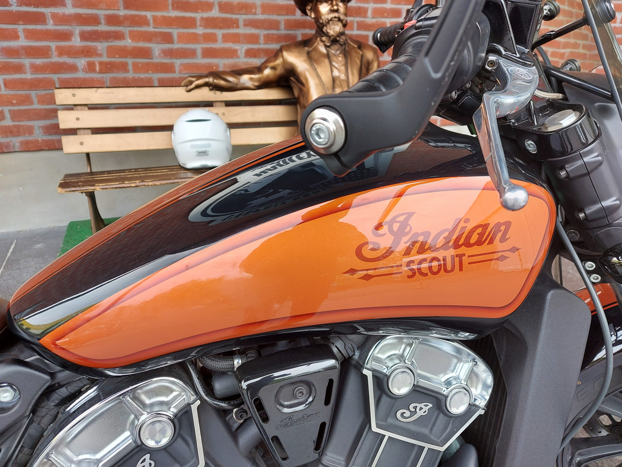 photo de INDIAN SCOUT 1130 BOBBER 1130 occasion de couleur  en vente à Villiers Sur Marne n°2