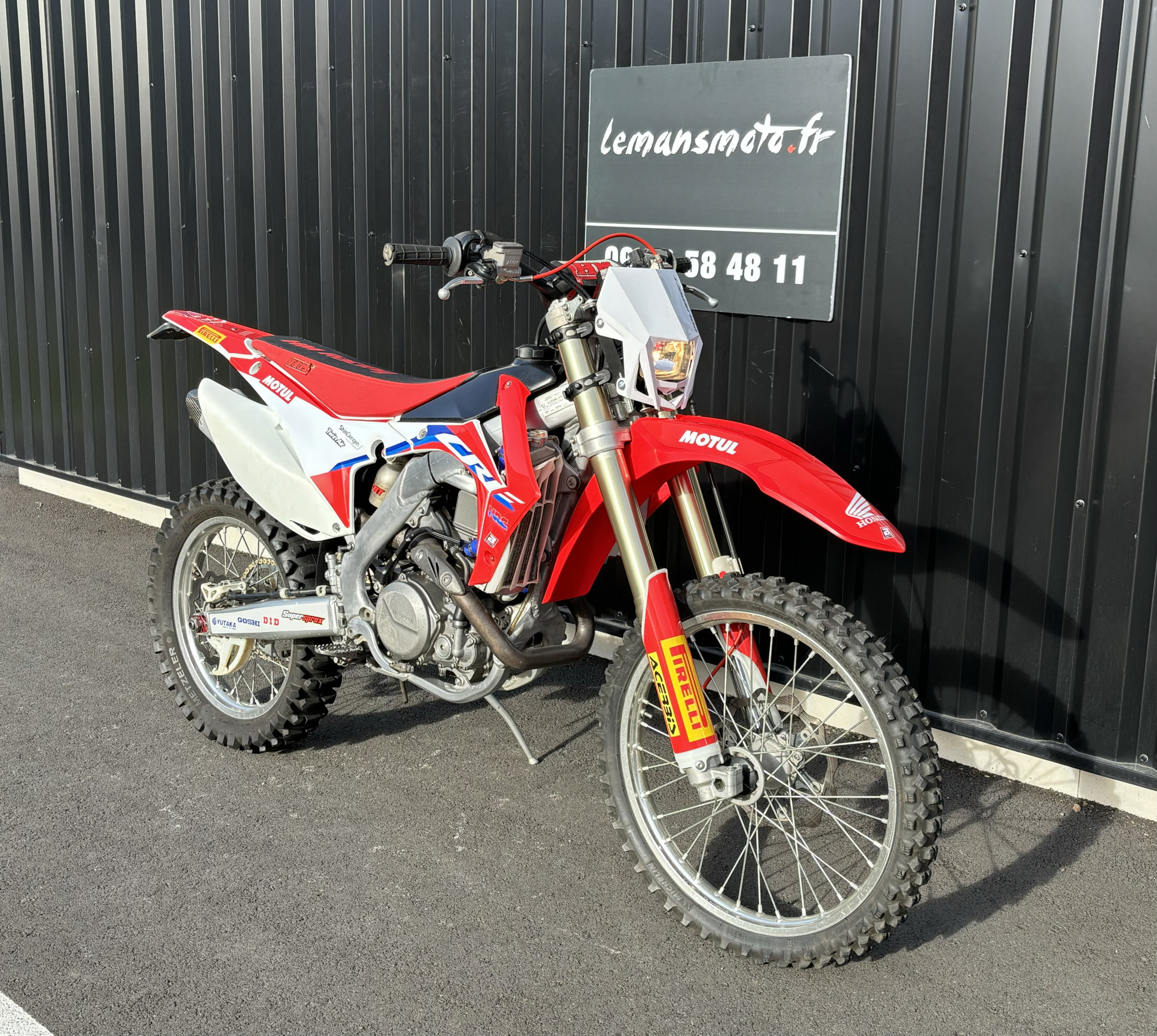 photo de HONDA HM 450 (ENDURO) 450 occasion de couleur  en vente à Ruaudin n°2