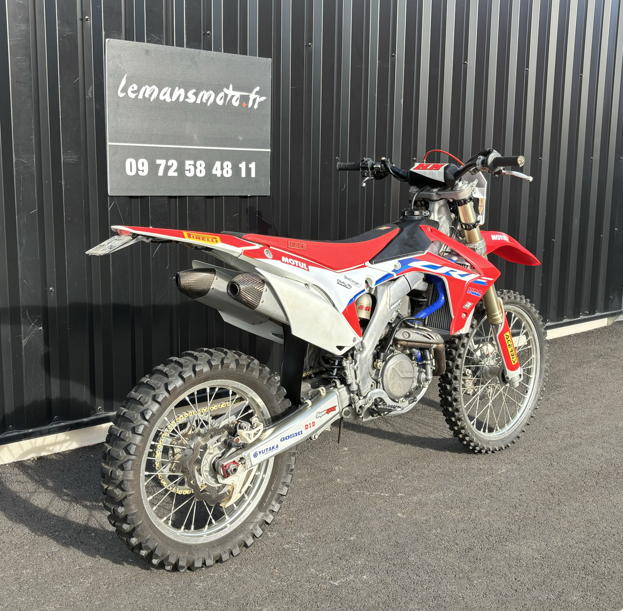 photo de HONDA HM 450 (ENDURO) 450 occasion de couleur  en vente à Ruaudin n°3