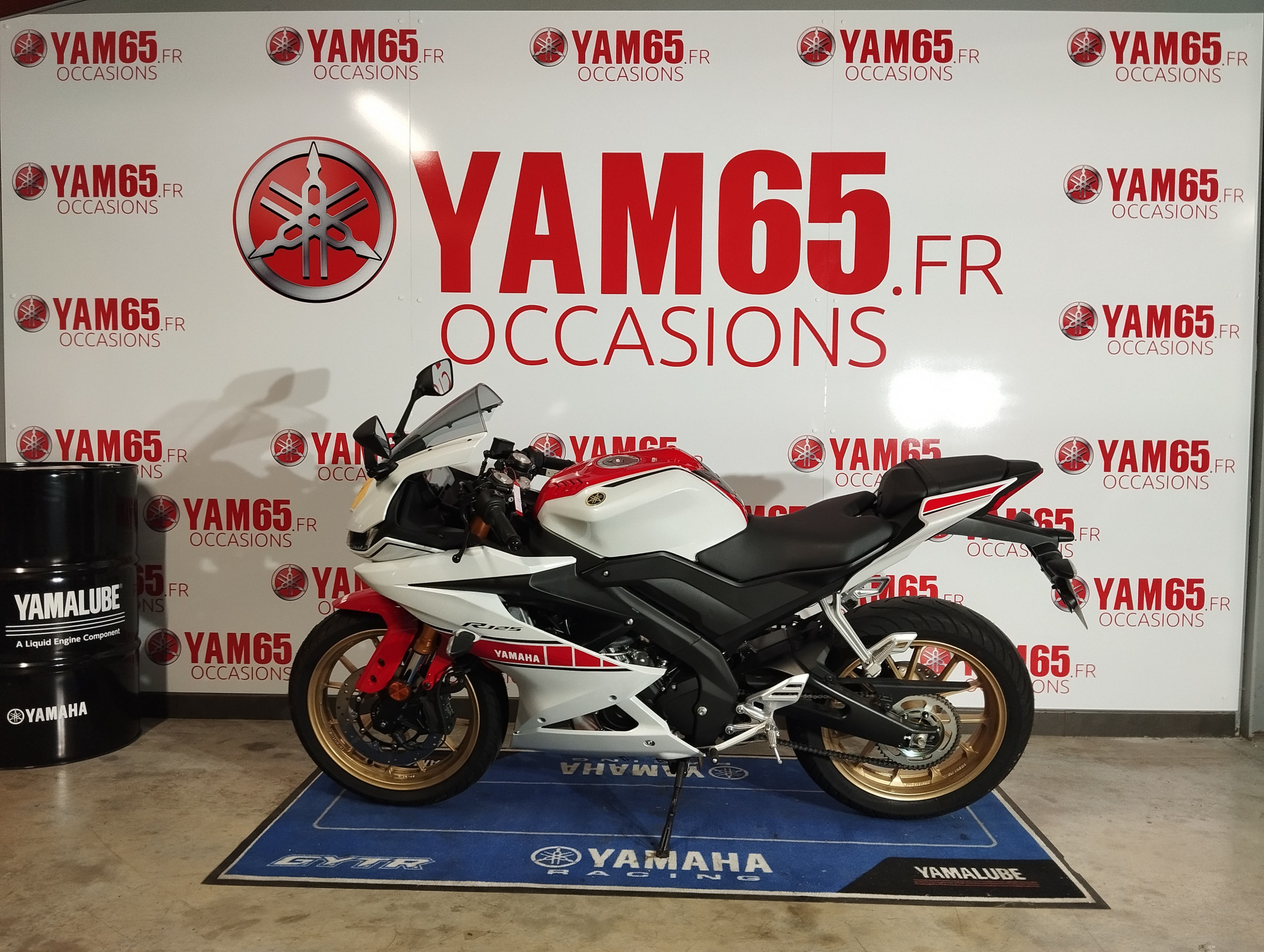 photo de YAMAHA YZF 125 R ABS 125 occasion de couleur  en vente à Odos n°3