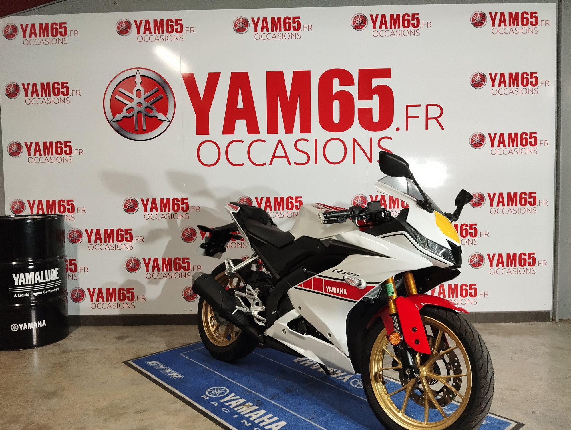 photo de YAMAHA YZF 125 R ABS 125 occasion de couleur  en vente à Odos n°2